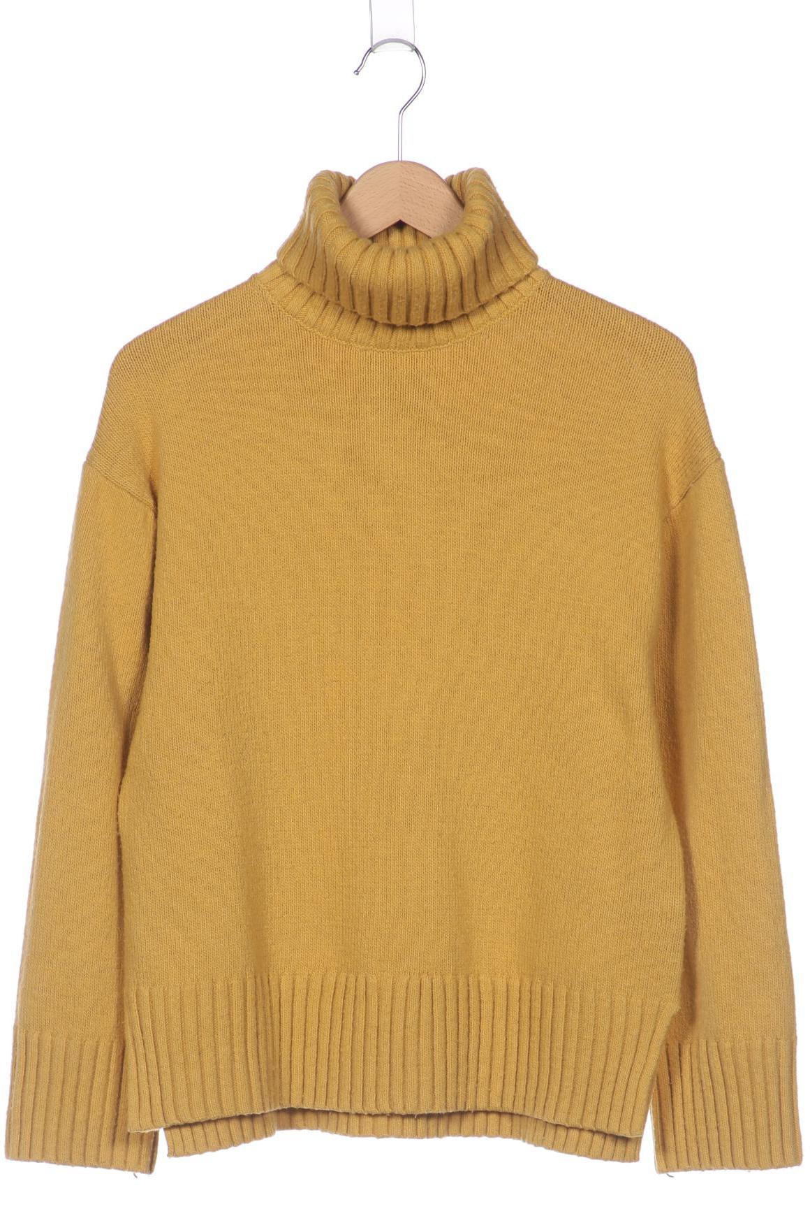 

H&M Damen Pullover, gelb, Gr. 34