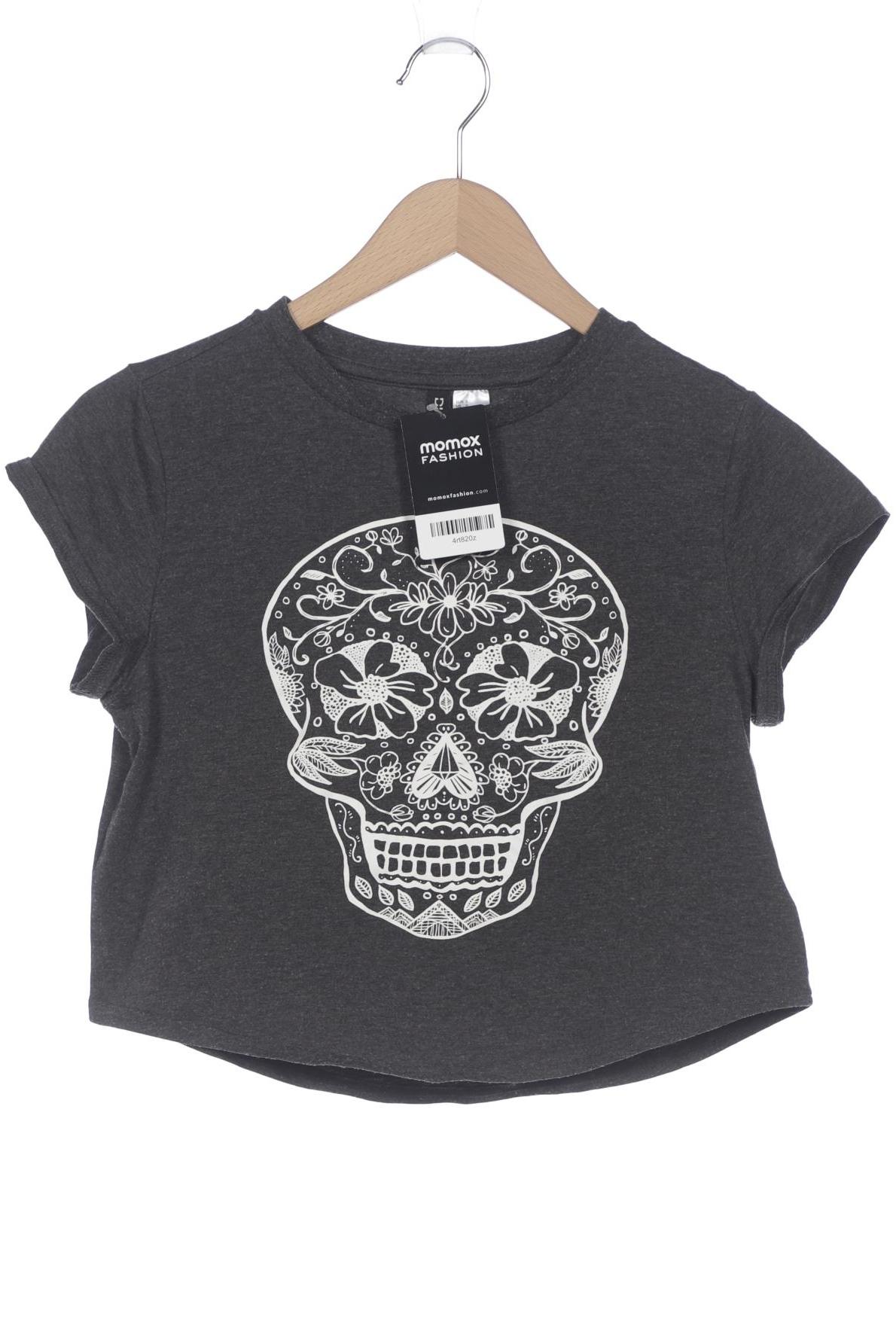 

H&M Damen T-Shirt, grau, Gr. 36