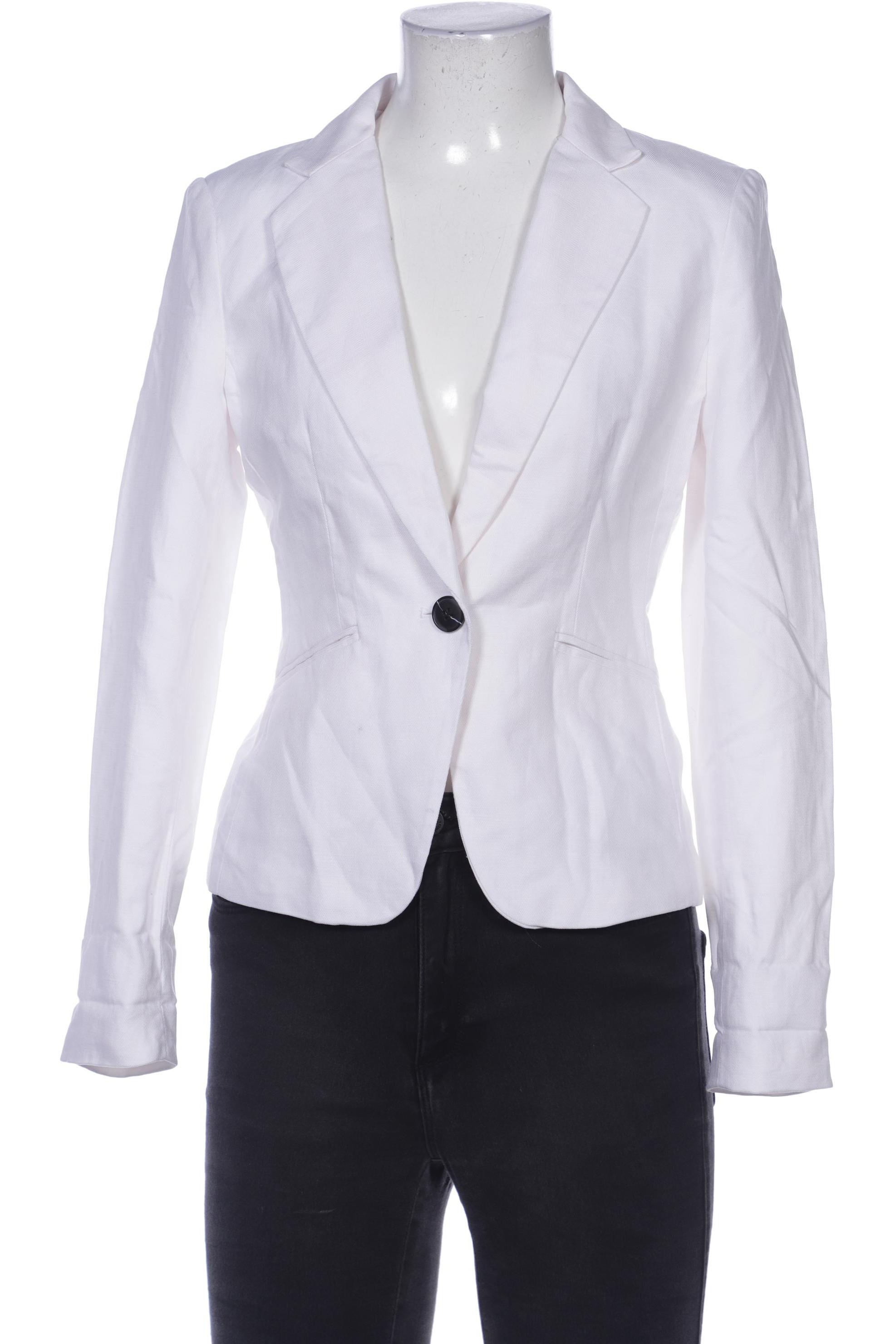 

H&M Damen Blazer, weiß, Gr. 34