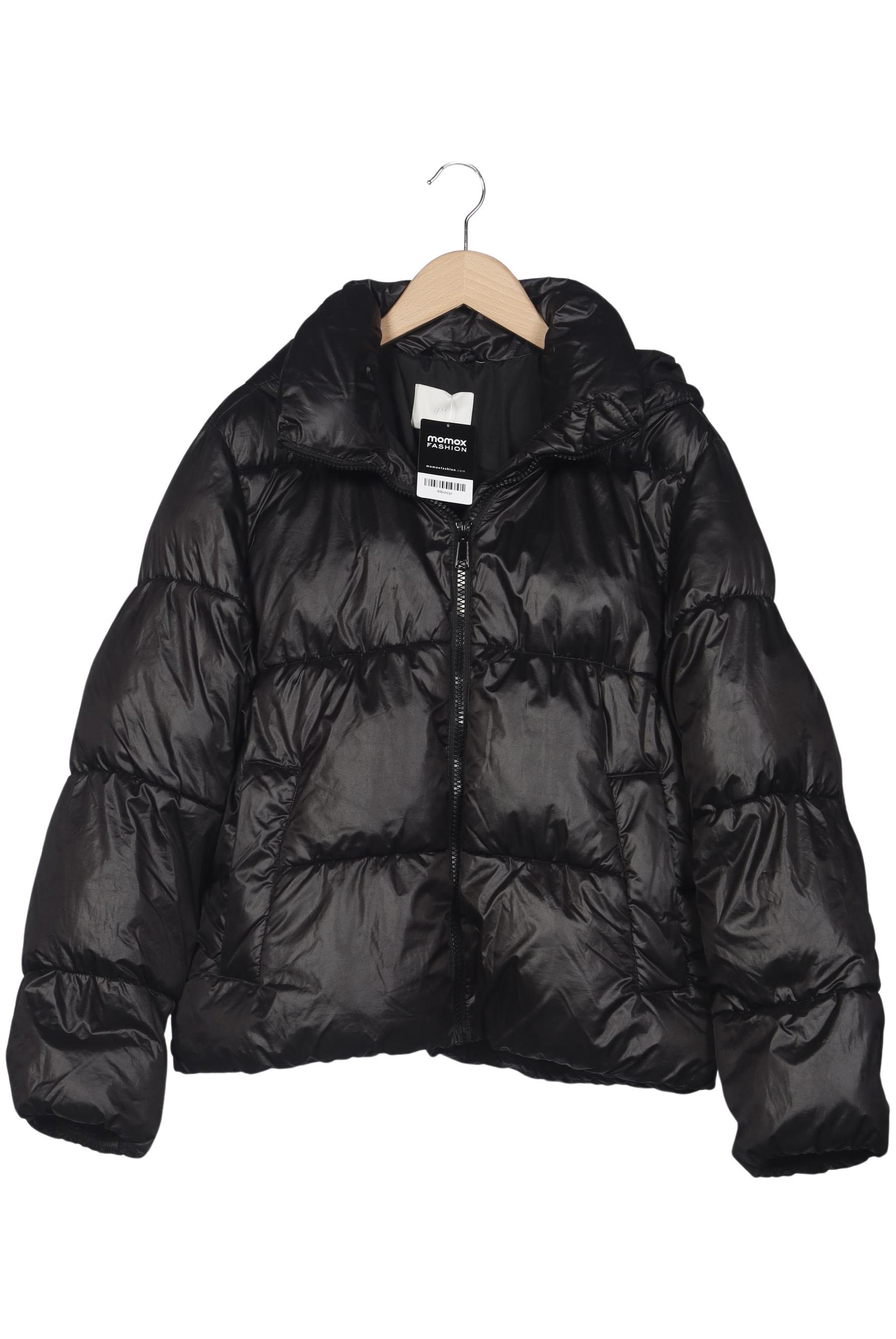 

H&M Damen Jacke, schwarz, Gr. 38