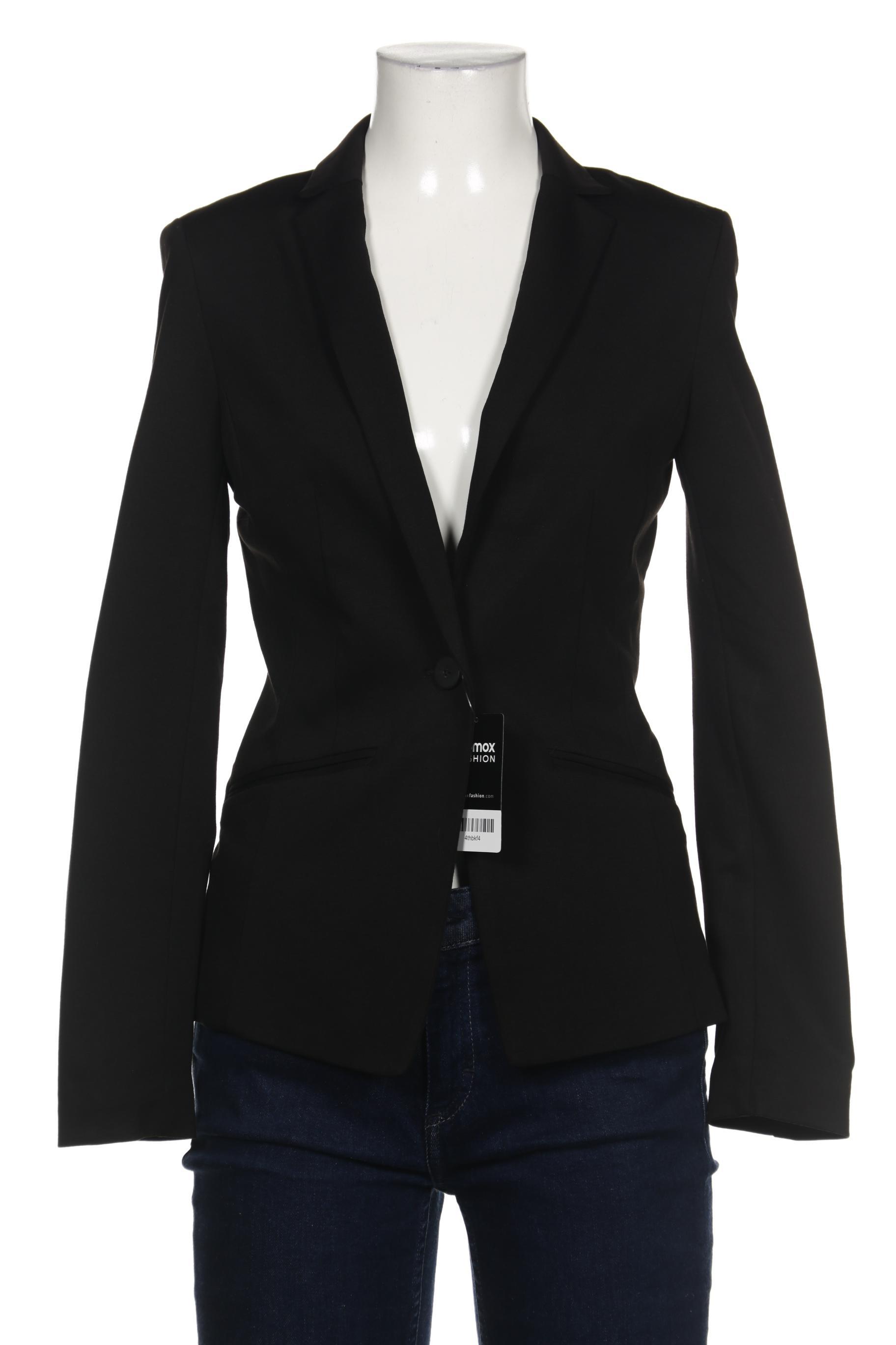 

H&M Damen Blazer, schwarz, Gr. 34