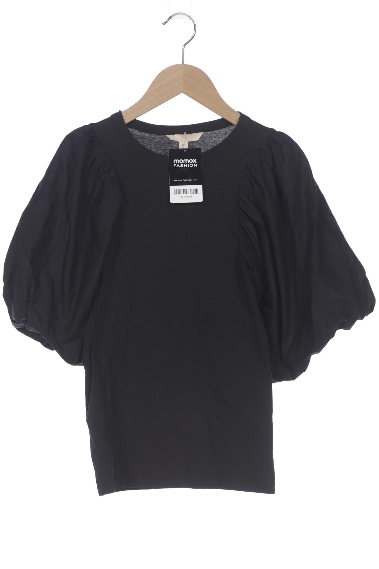 

H&M Damen T-Shirt, schwarz, Gr. 34