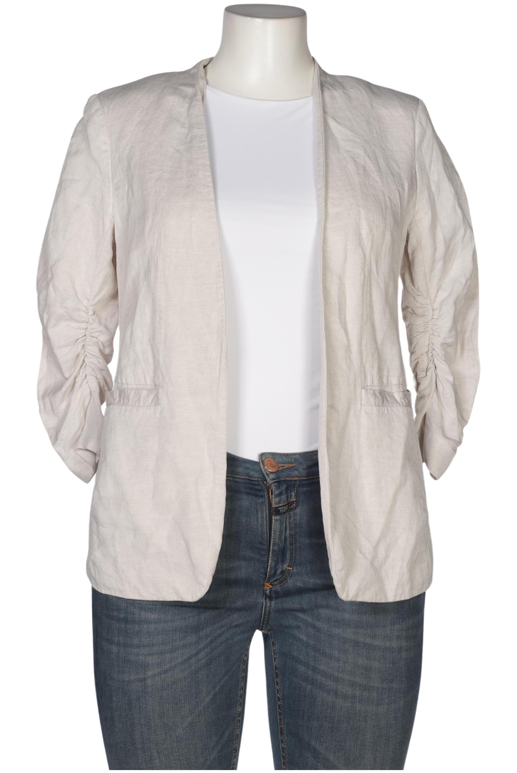 

H&M Damen Blazer, beige, Gr. 42