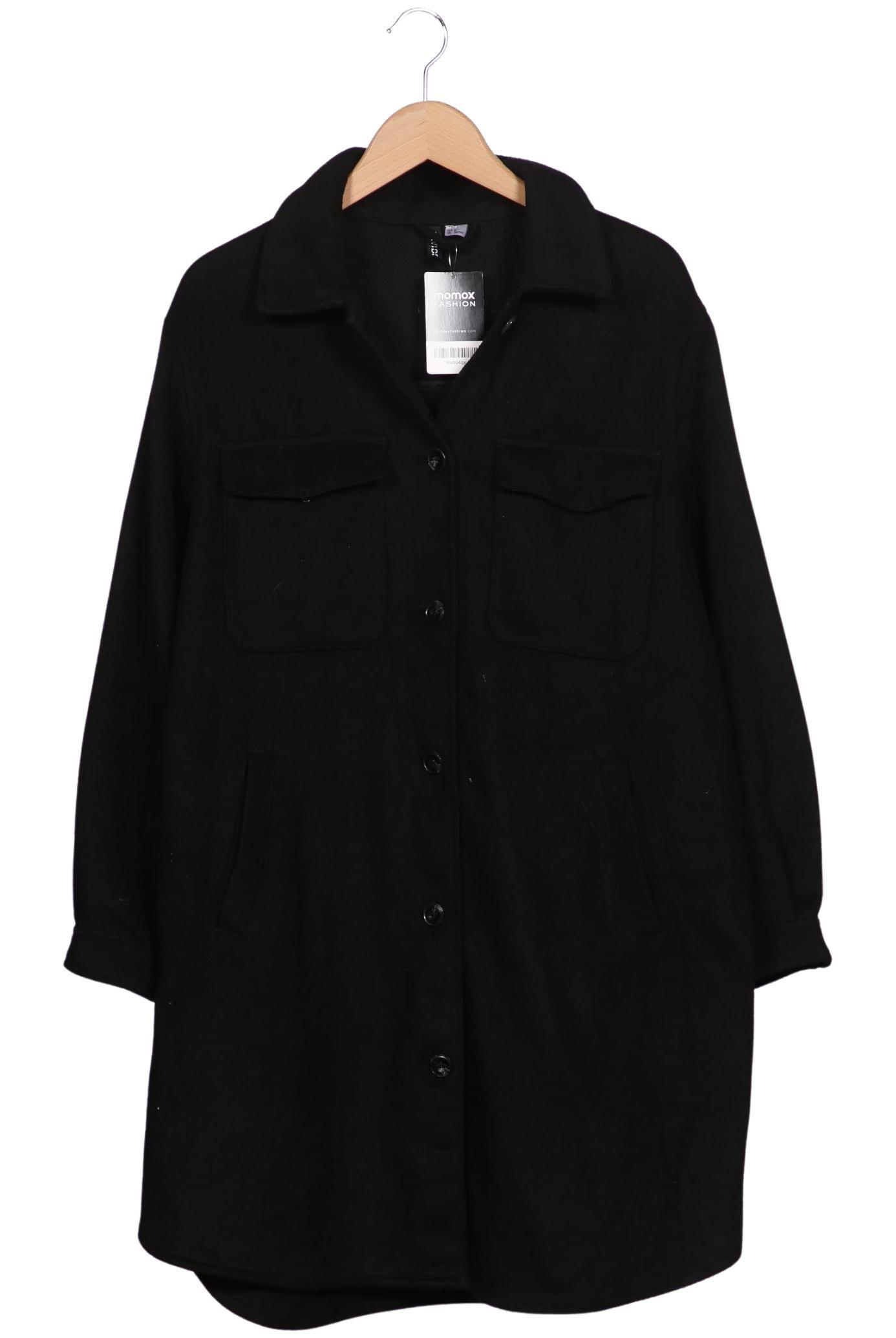

H&M Damen Mantel, schwarz, Gr. 38