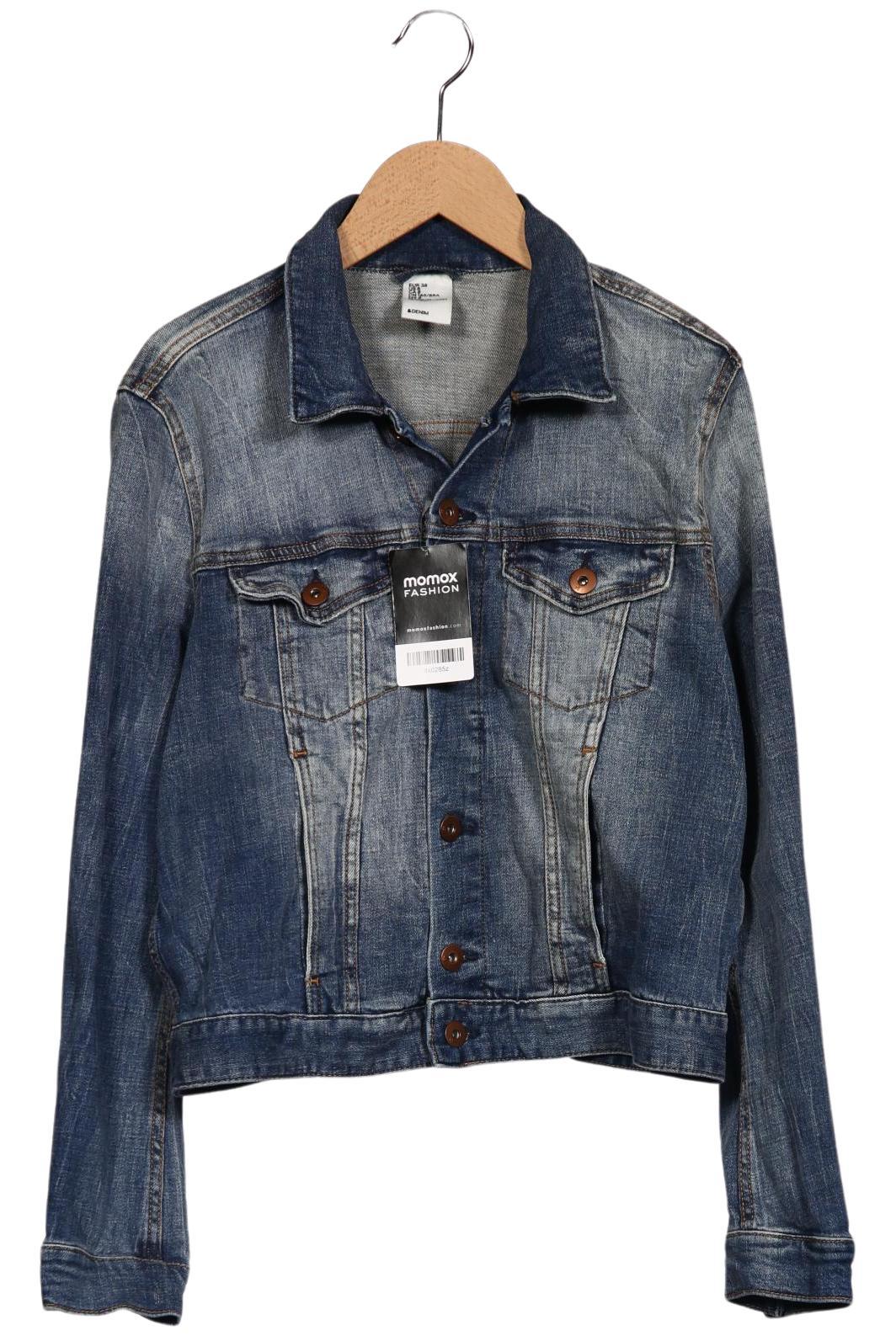 

H&M Damen Jacke, blau, Gr. 38