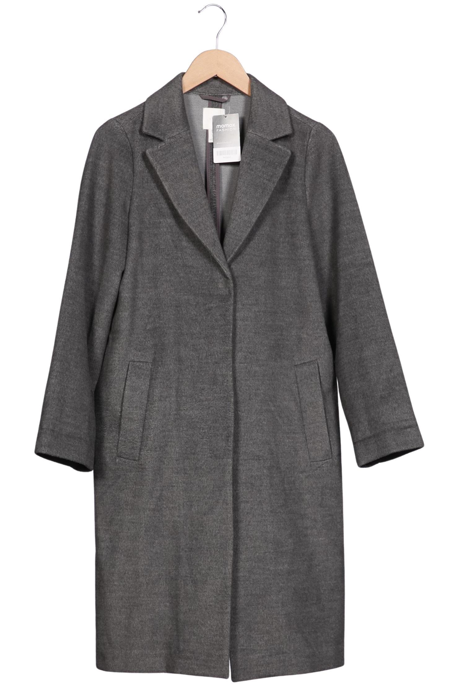 

H&M Damen Mantel, grau, Gr. 36