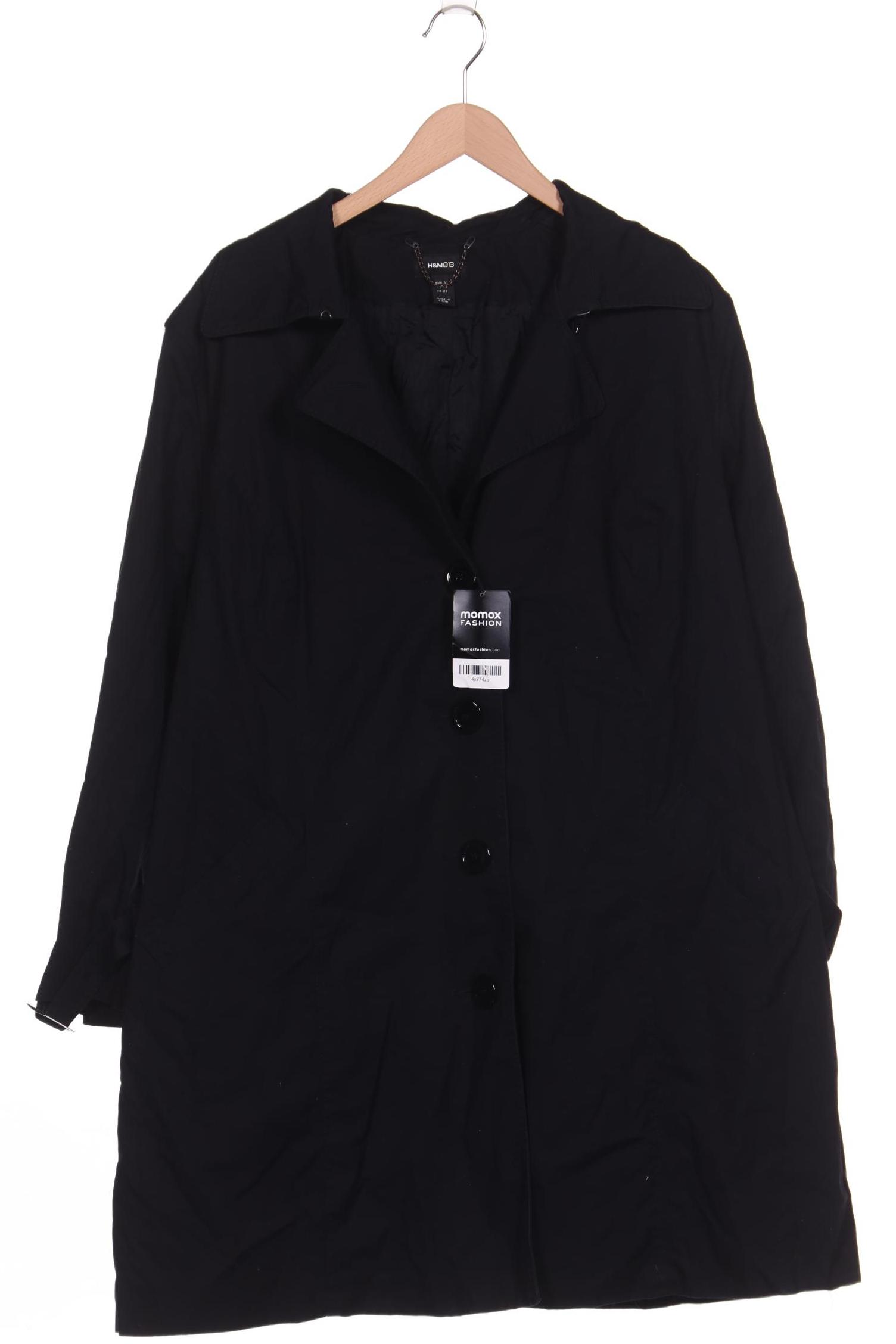 

H&M Damen Mantel, schwarz
