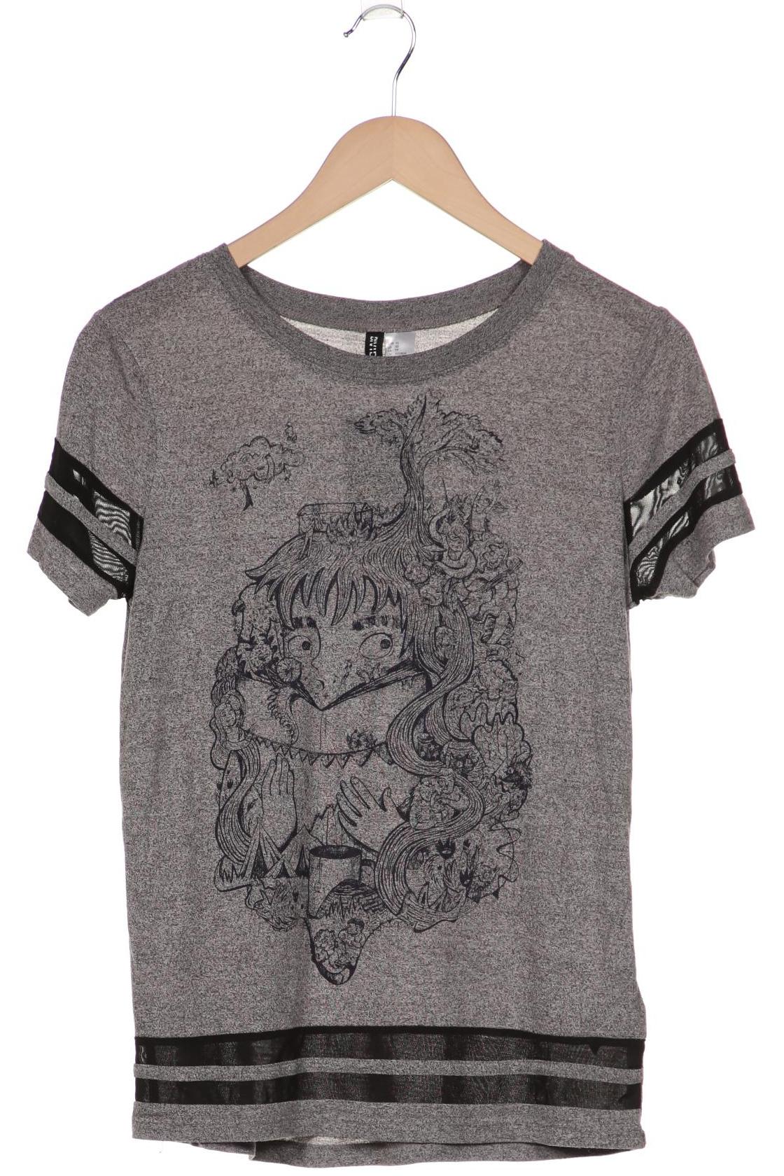 

H&M Damen T-Shirt, grau