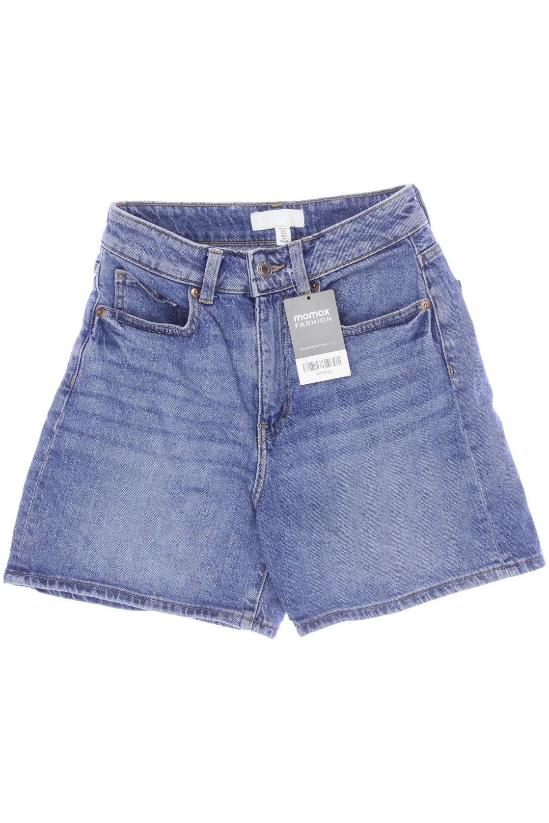 

H&M Damen Shorts, blau, Gr. 36
