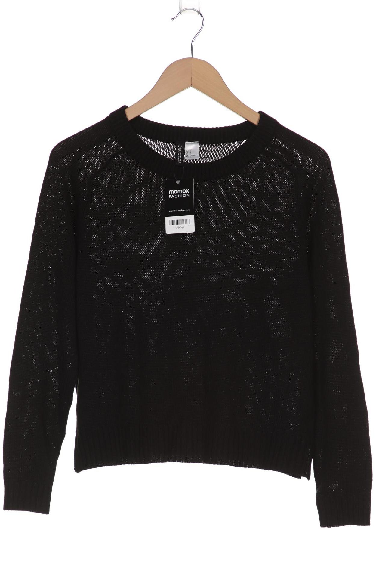 

H&M Damen Pullover, schwarz, Gr. 38