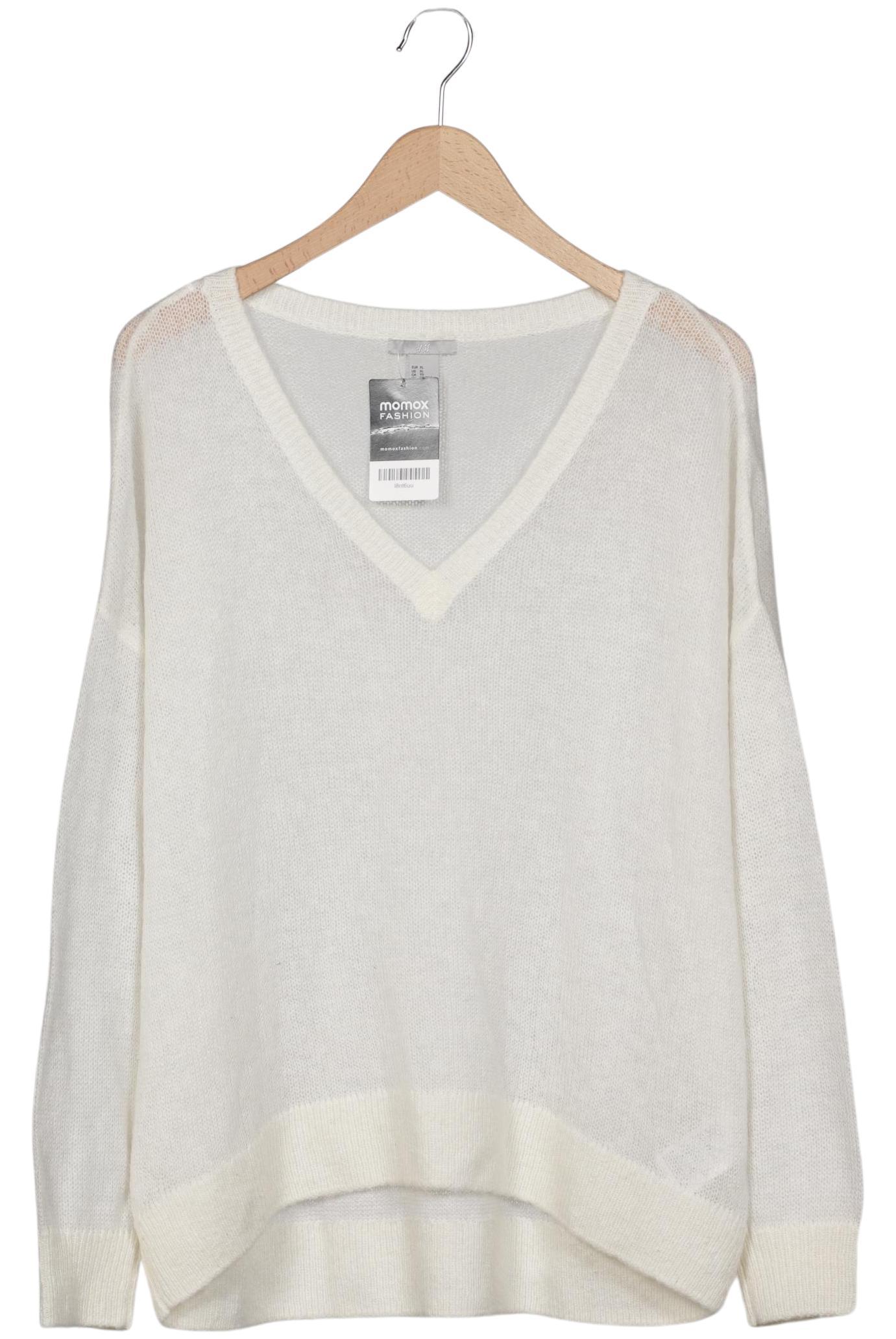 

H&M Damen Pullover, cremeweiß, Gr. 44