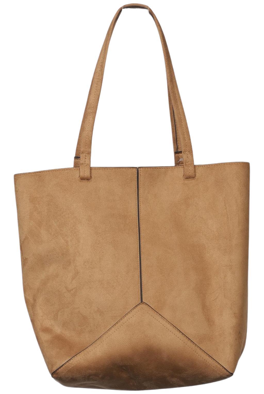 

H&M Damen Handtasche, beige, Gr.