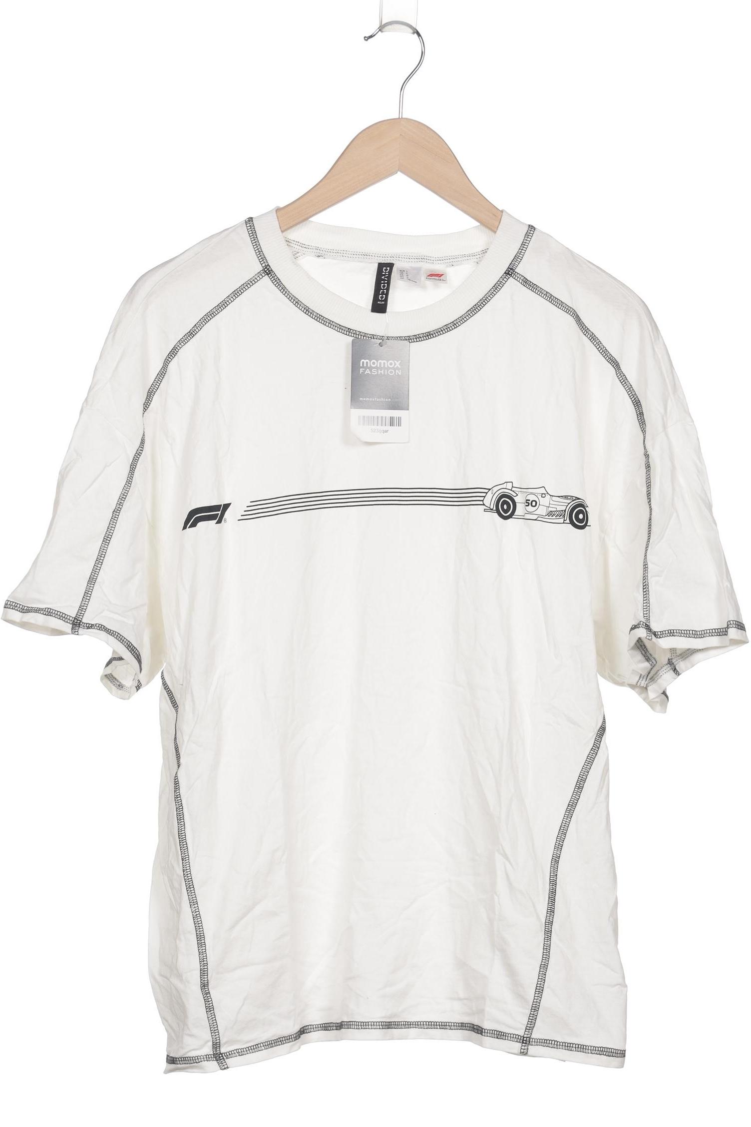 

H&M Damen T-Shirt, weiß, Gr. 42