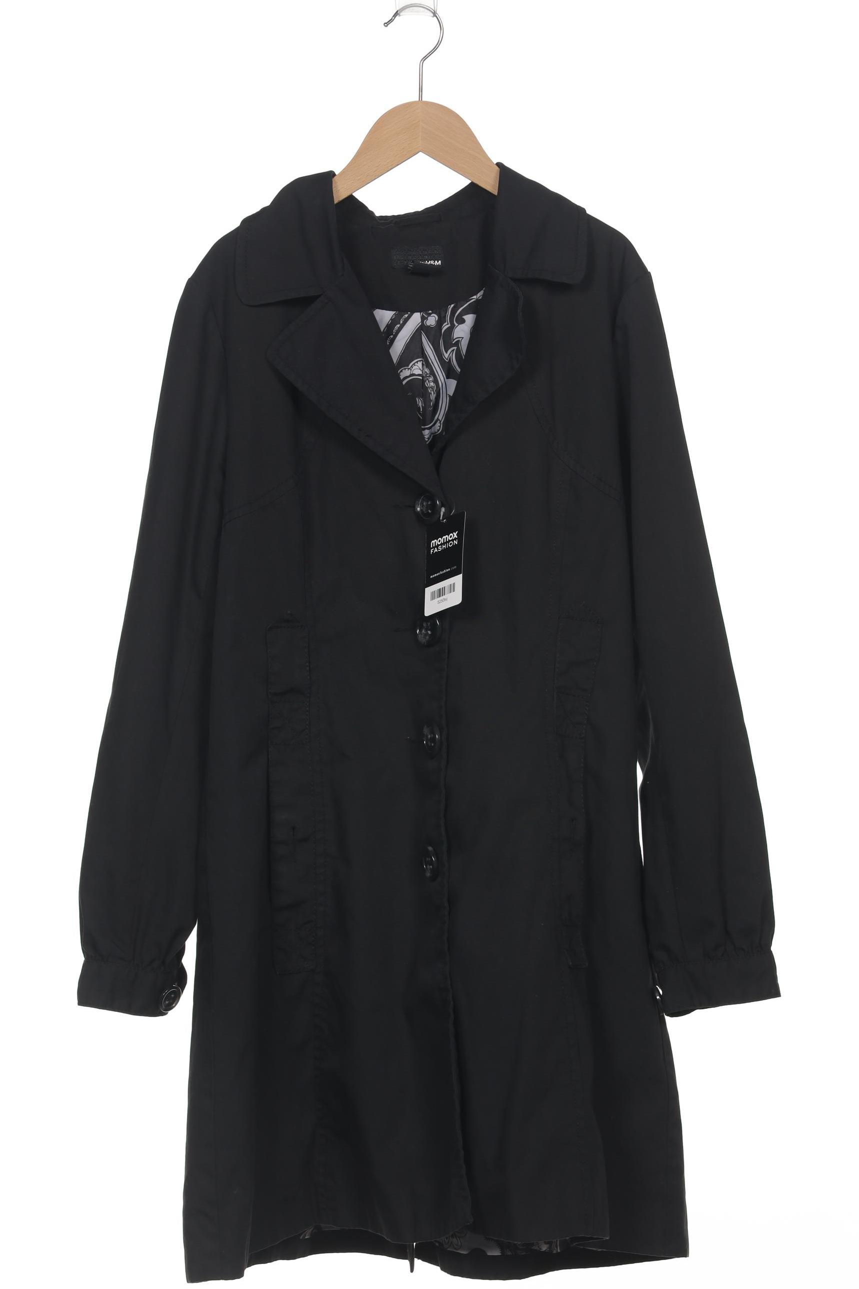 

H&M Damen Mantel, schwarz, Gr. 42