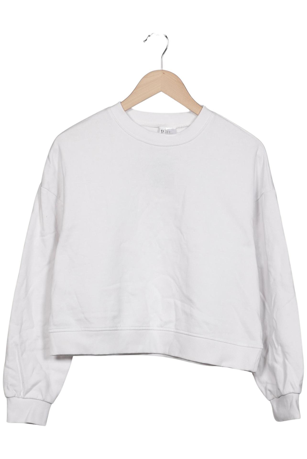 

H&M Damen Sweatshirt, weiß, Gr. 38