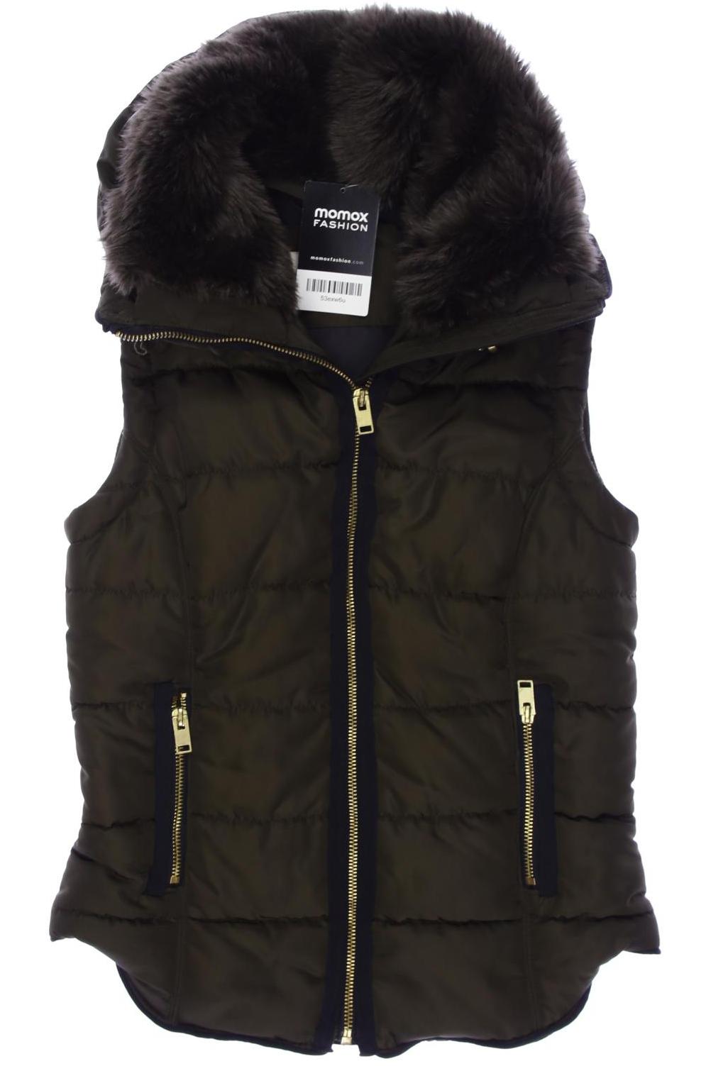 

H&M Damen Weste, grün, Gr. 34