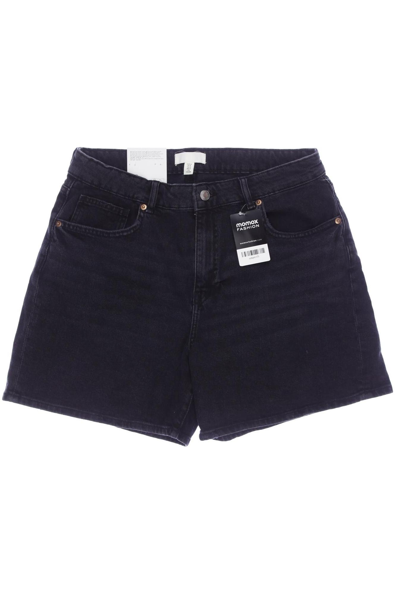 

H&M Damen Shorts, schwarz, Gr. 46