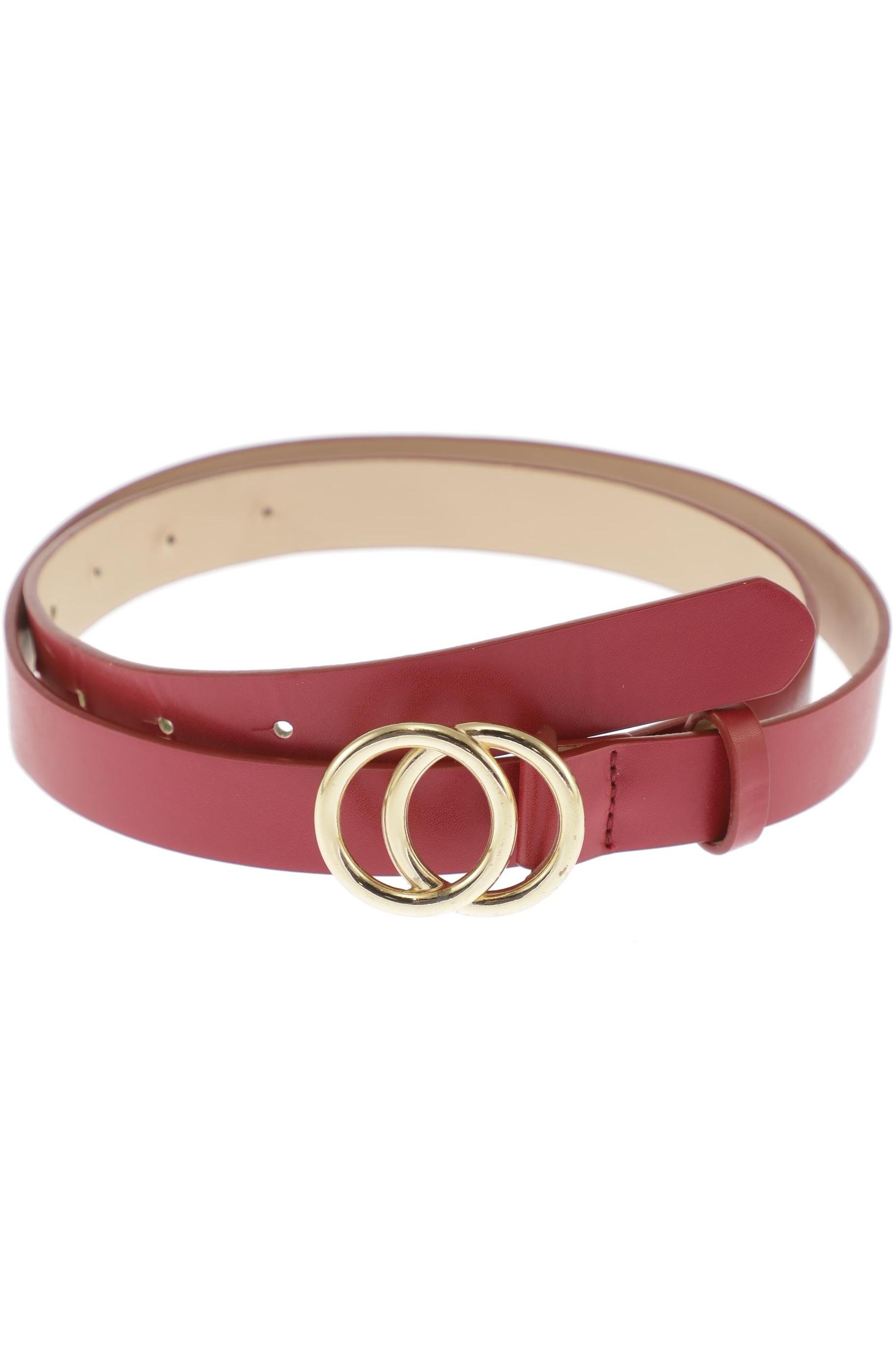 

H&M Damen Gürtel, rot, Gr. 90