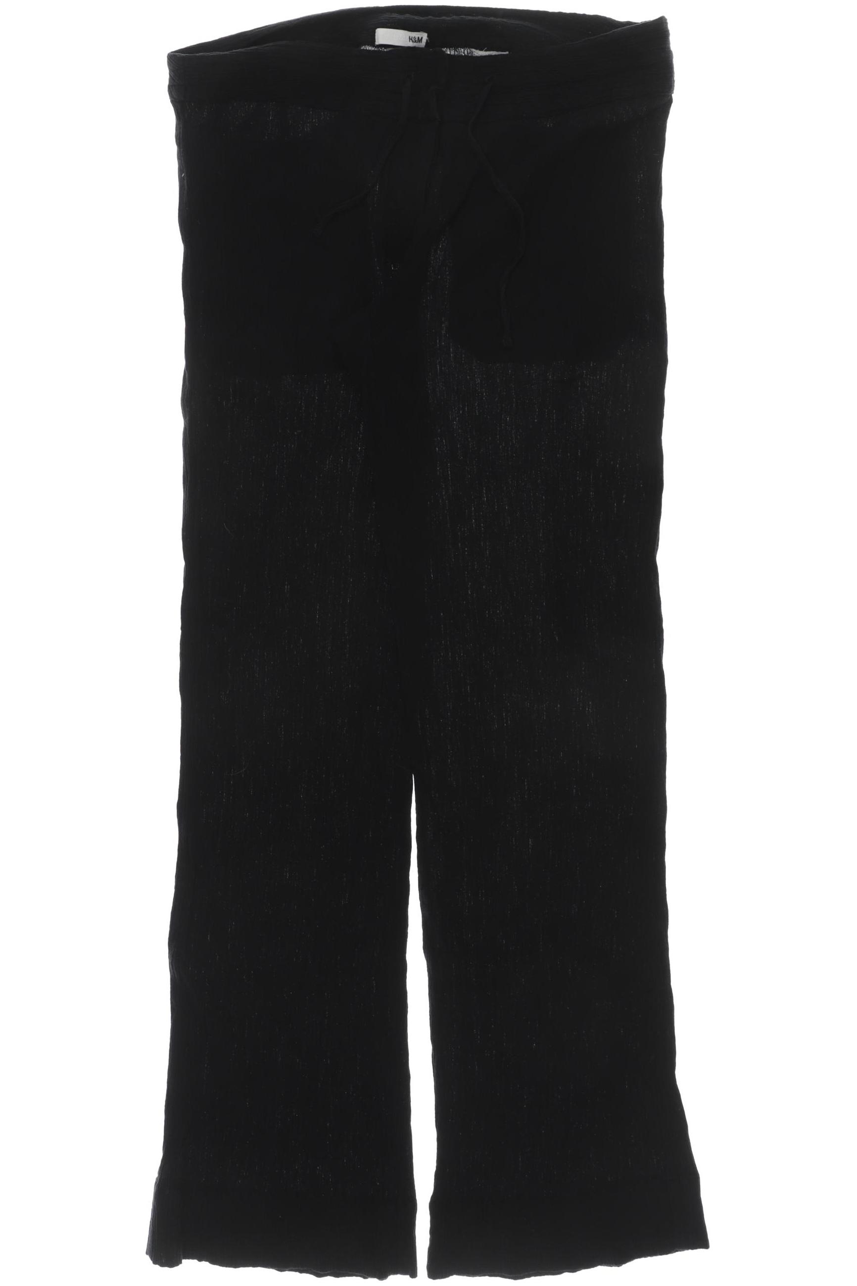 

H&M Damen Stoffhose, schwarz, Gr. 36