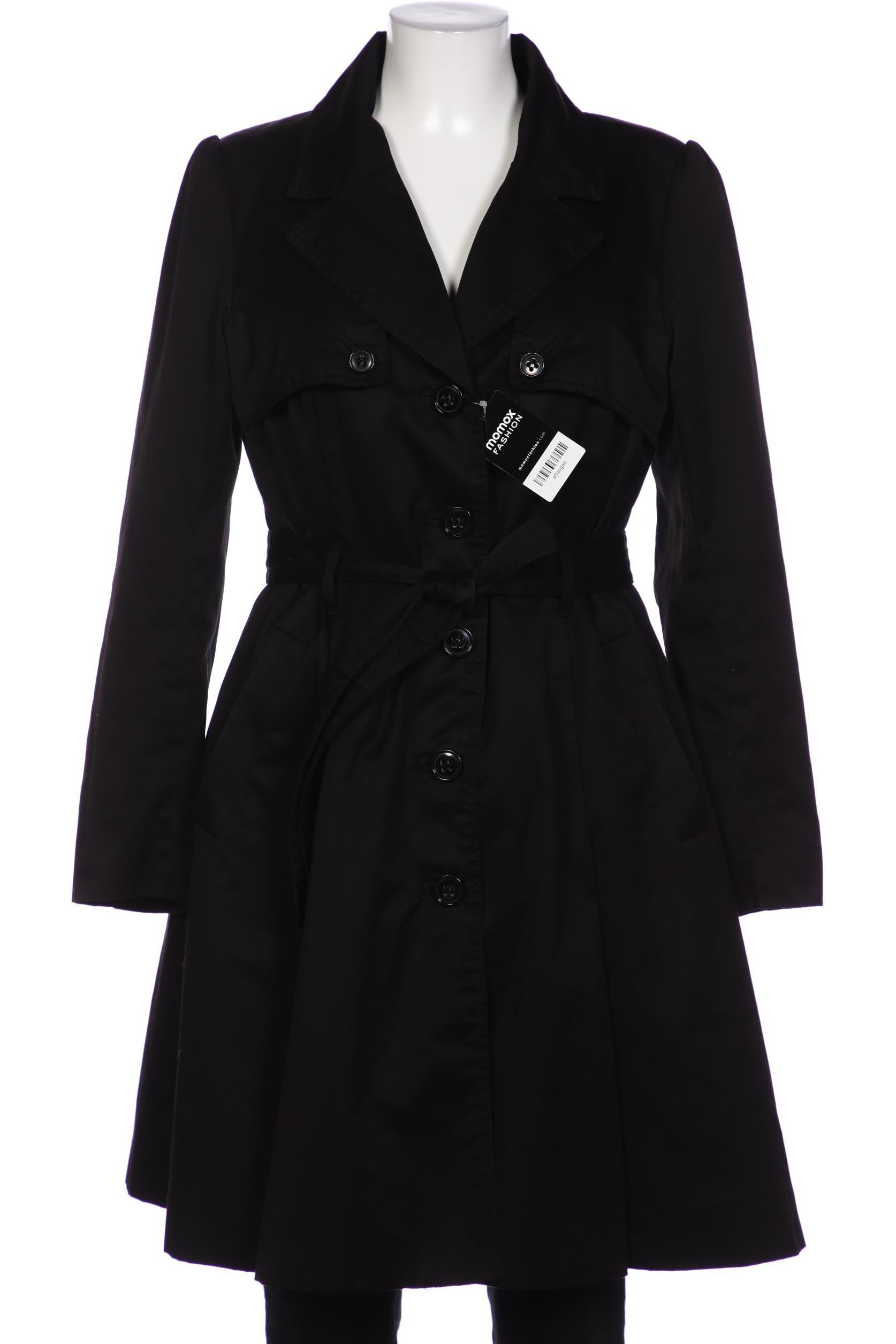 

H&M Damen Mantel, schwarz, Gr. 46