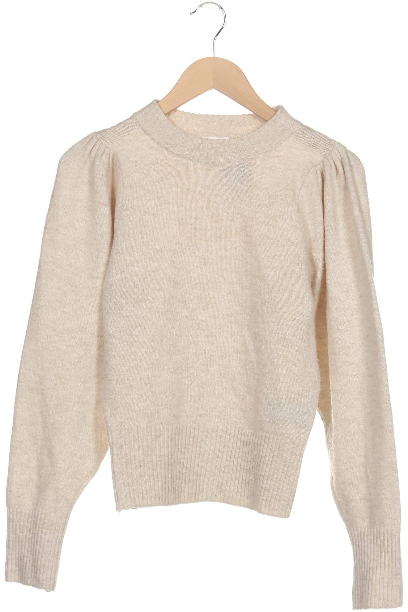 

H&M Damen Pullover, cremeweiß, Gr. 34