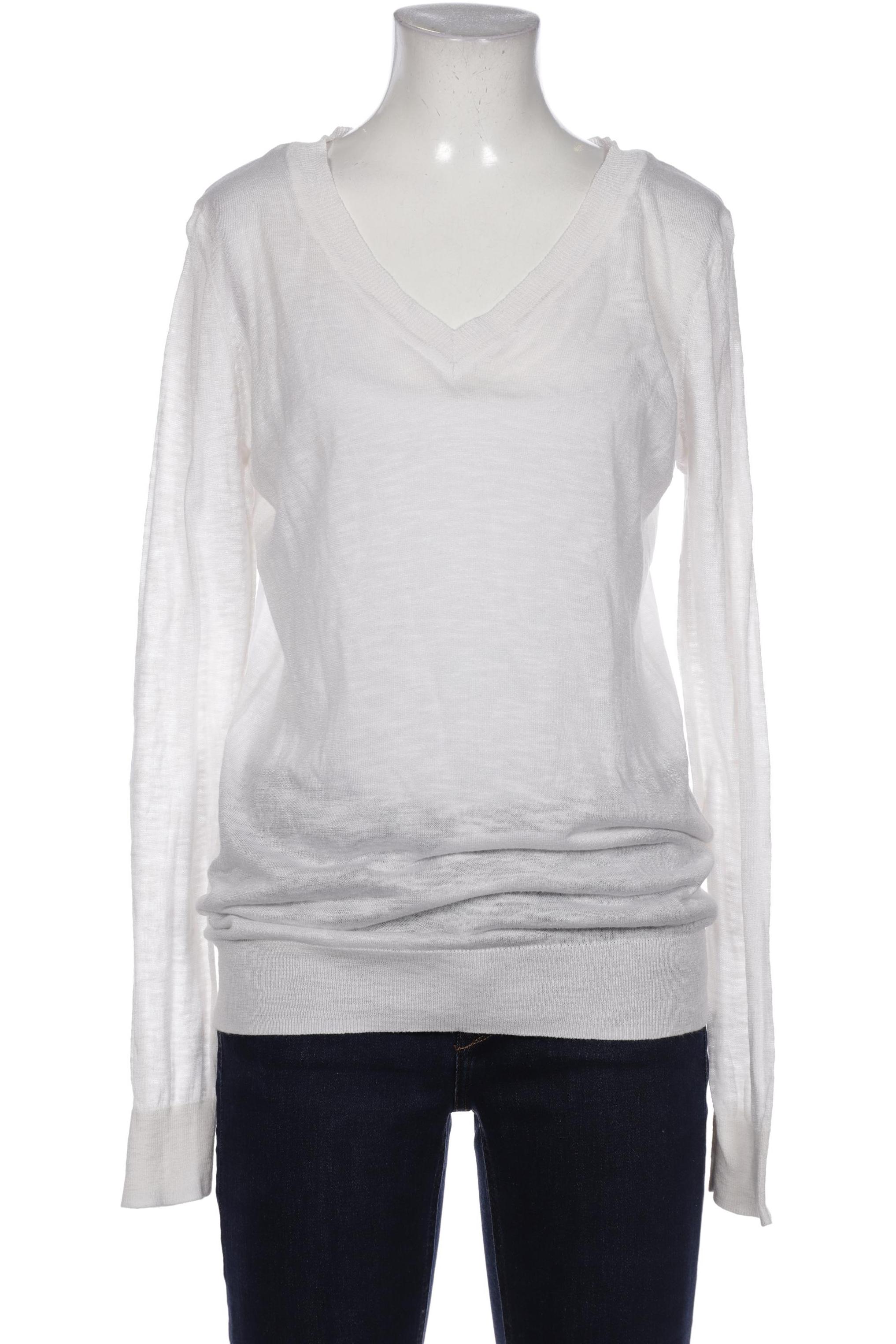 

H&M Damen Pullover, weiß, Gr. 38