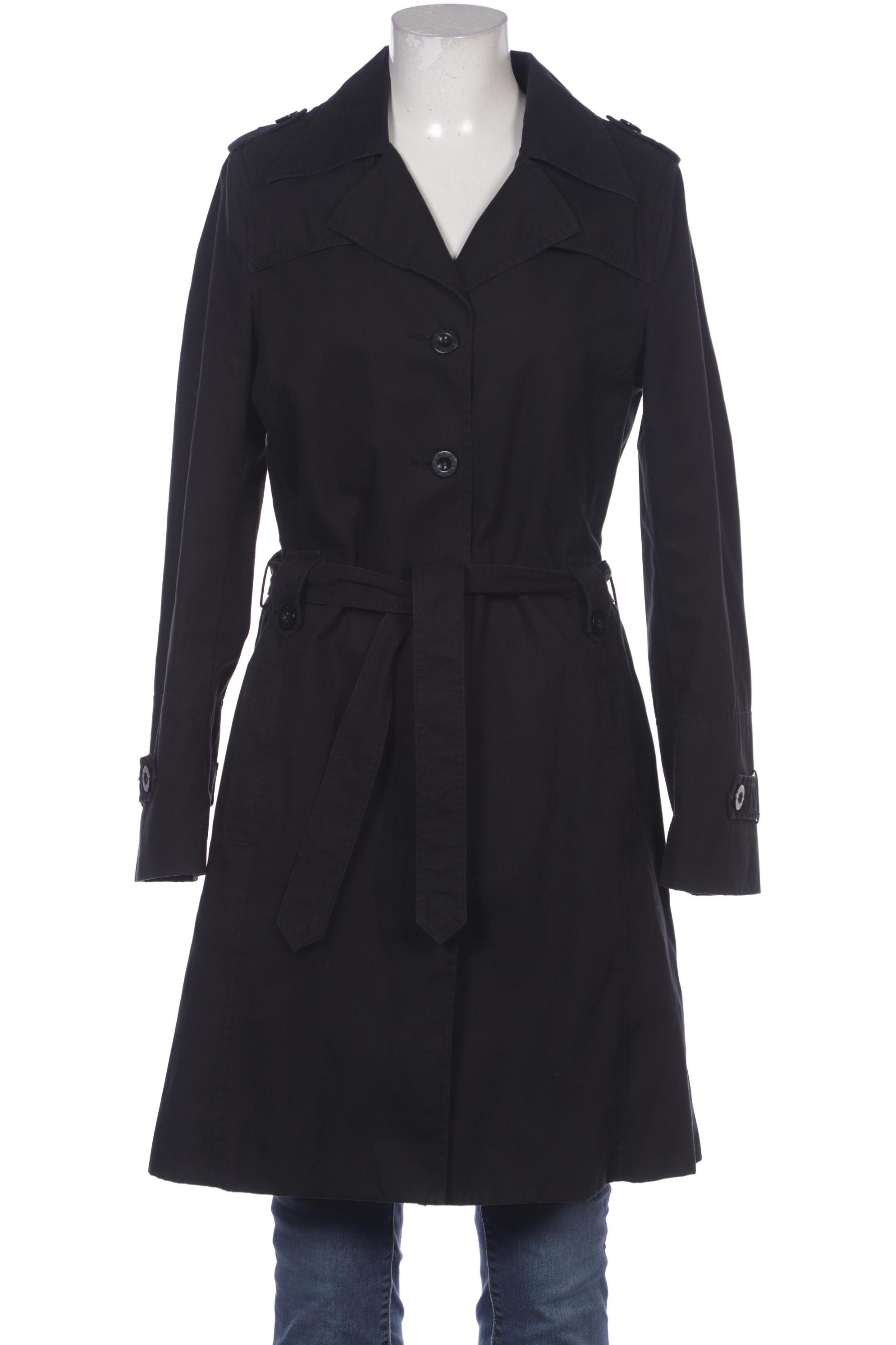 

H&M Damen Mantel, schwarz, Gr. 42