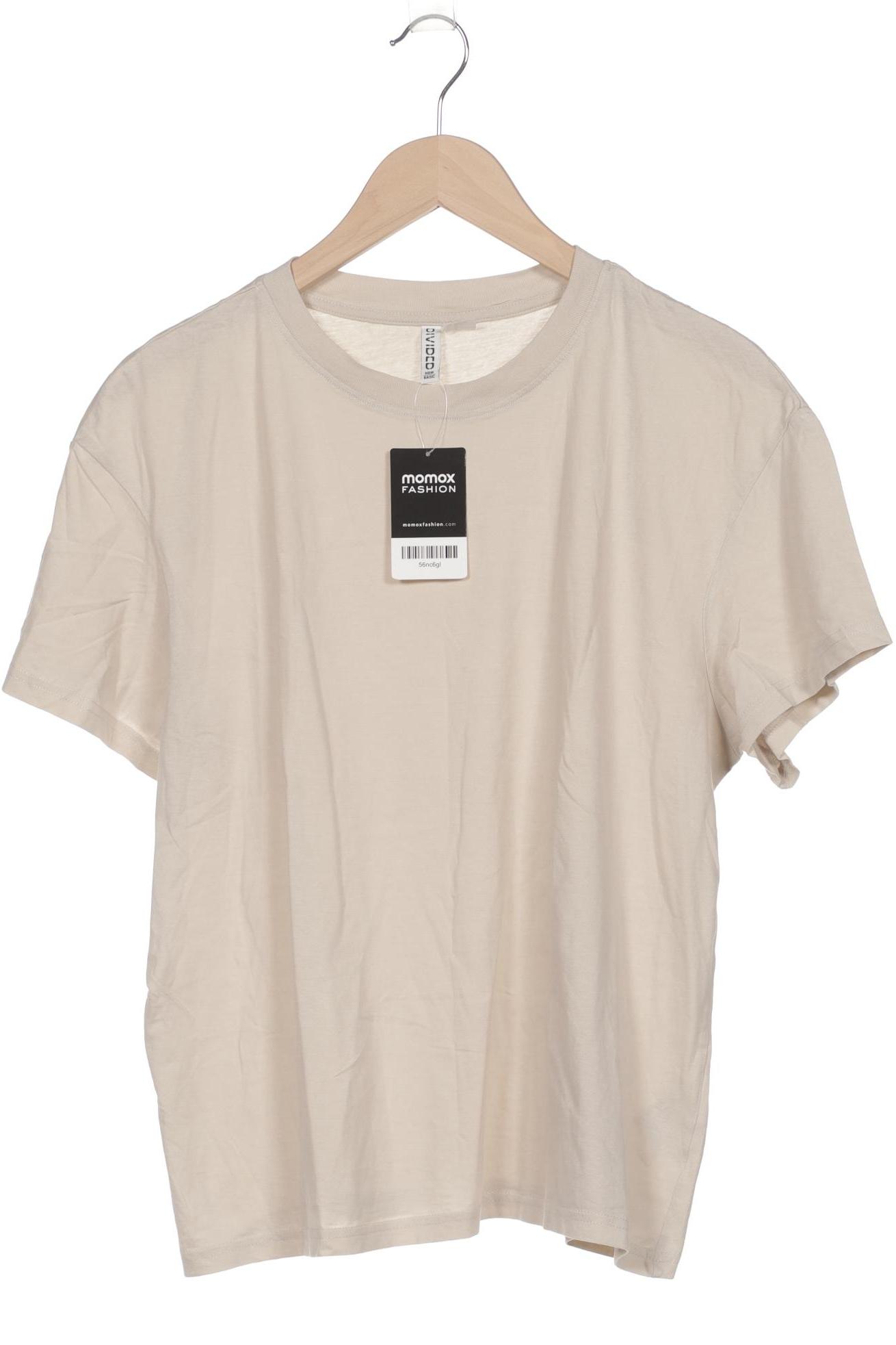 

H&M Damen T-Shirt, beige, Gr. 38