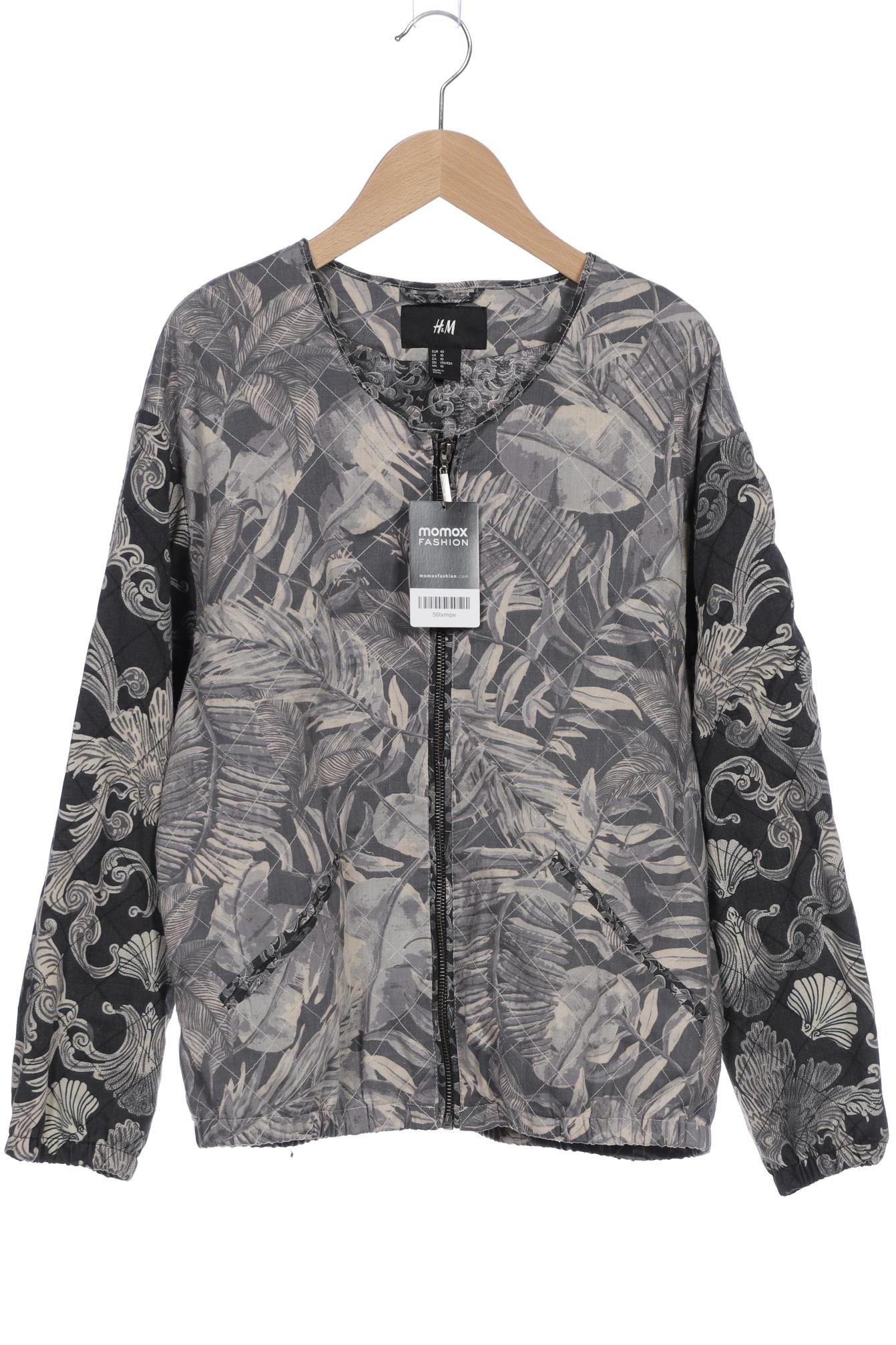 

H&M Damen Sweatshirt, grau