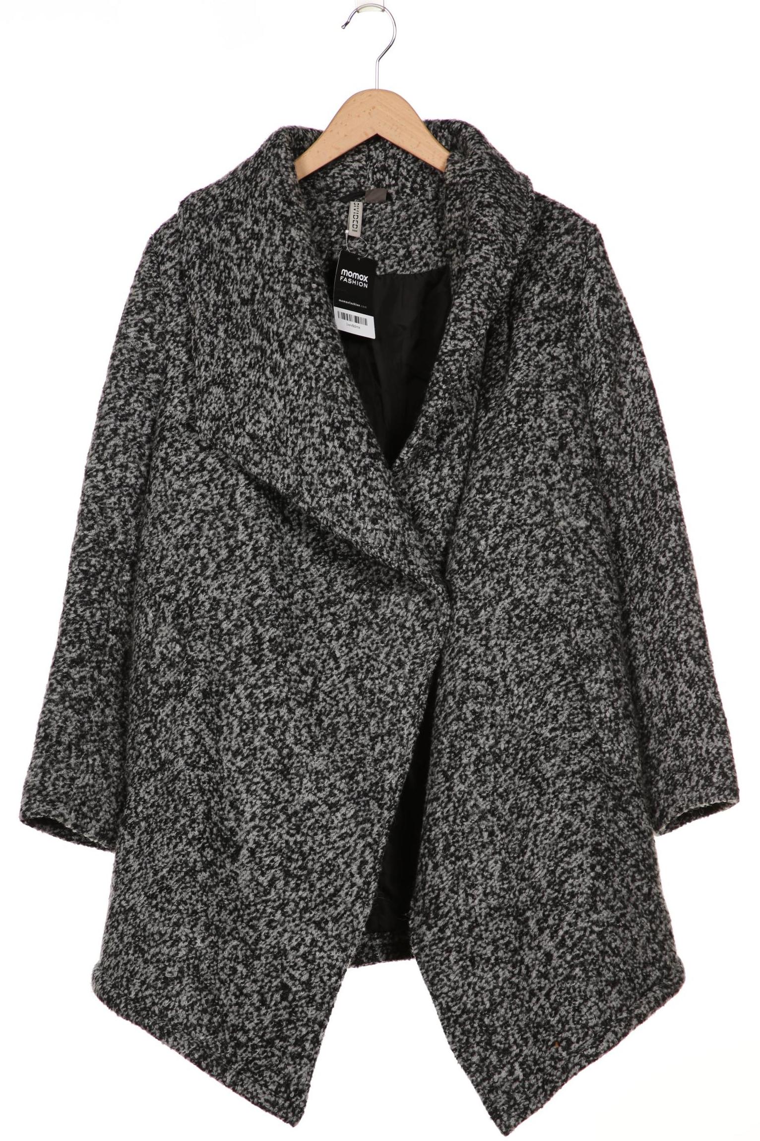 

H&M Damen Mantel, grau, Gr. 44