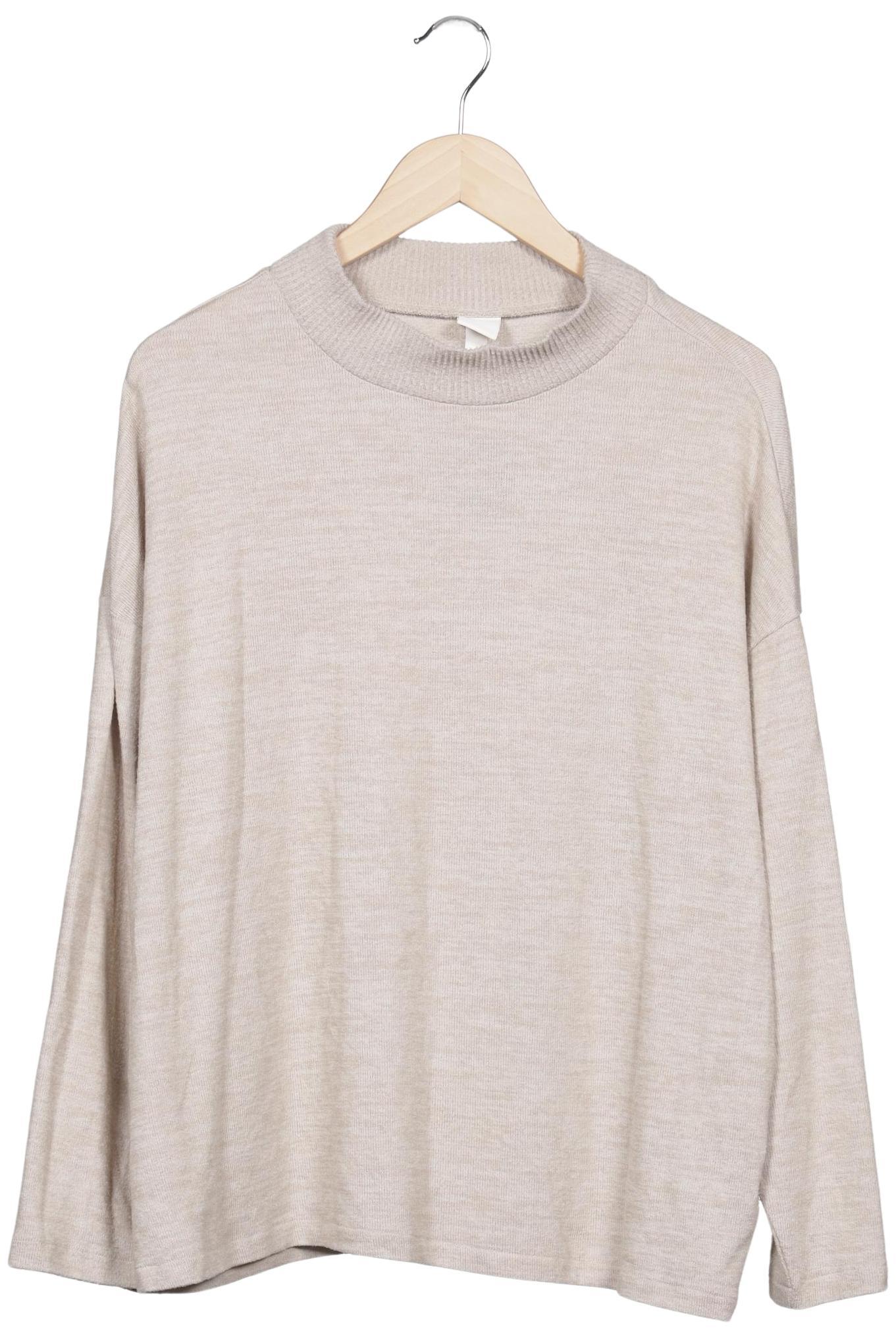

H&M Damen Pullover, beige, Gr. 44