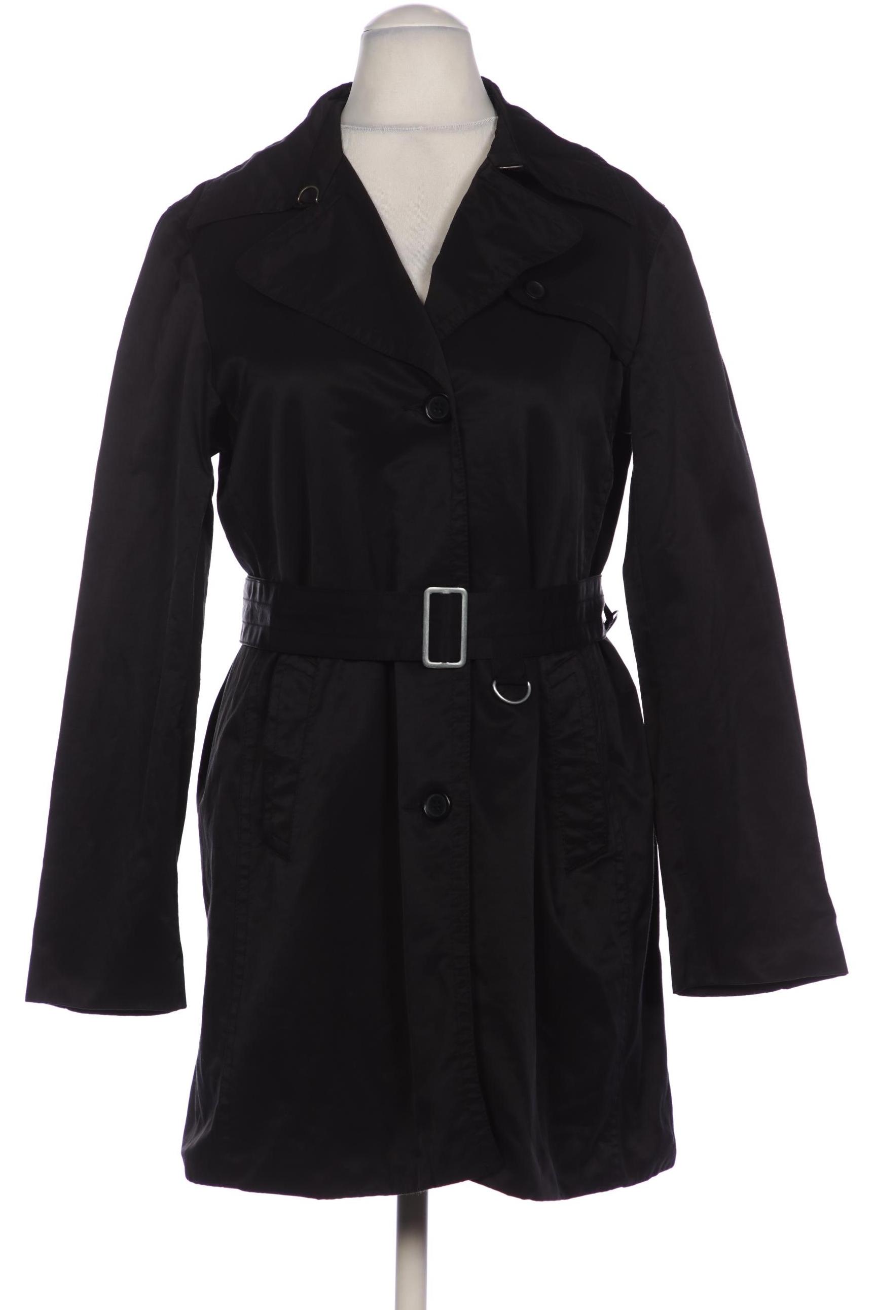 

H&M Damen Mantel, schwarz, Gr. 38