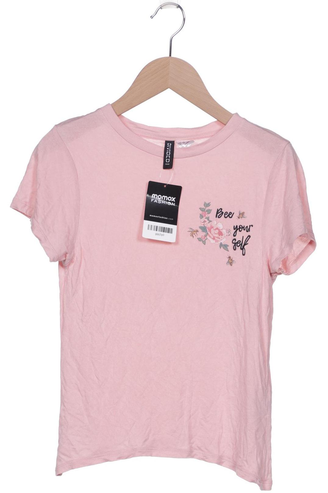 

H&M Damen T-Shirt, pink, Gr. 34