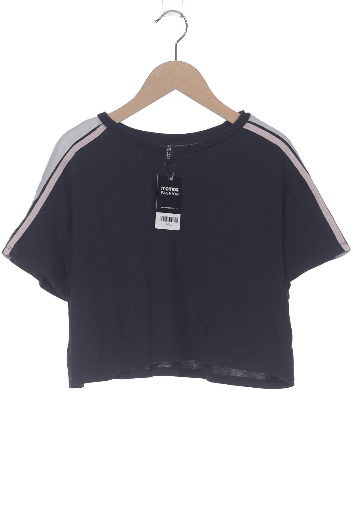 

H&M Damen T-Shirt, schwarz, Gr. 36