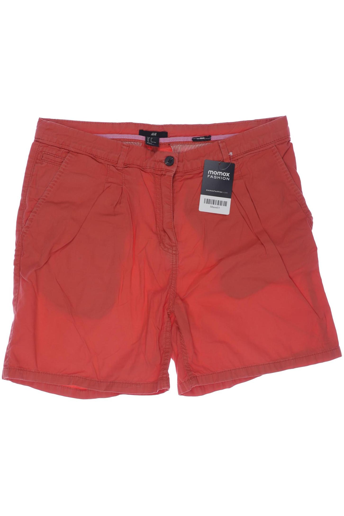 

H&M Damen Shorts, rot, Gr. 38