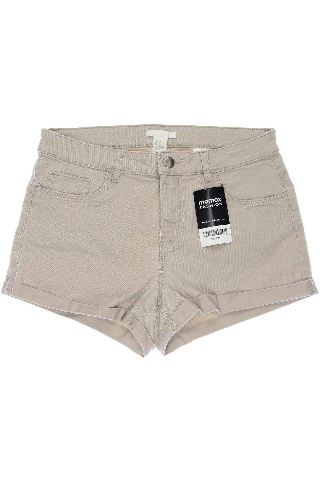

H&M Damen Shorts, beige, Gr. 36