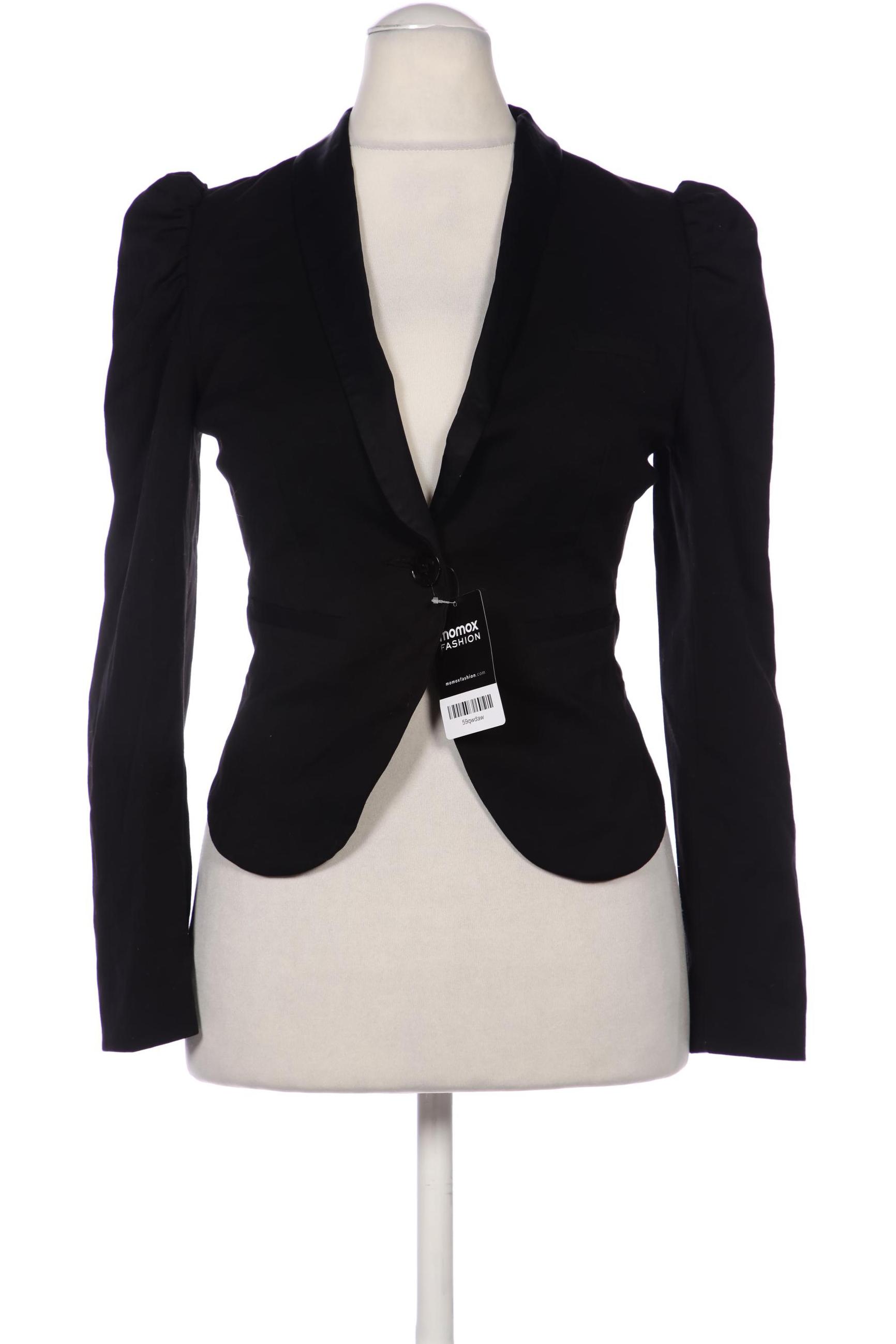 

H&M Damen Blazer, schwarz, Gr. 34