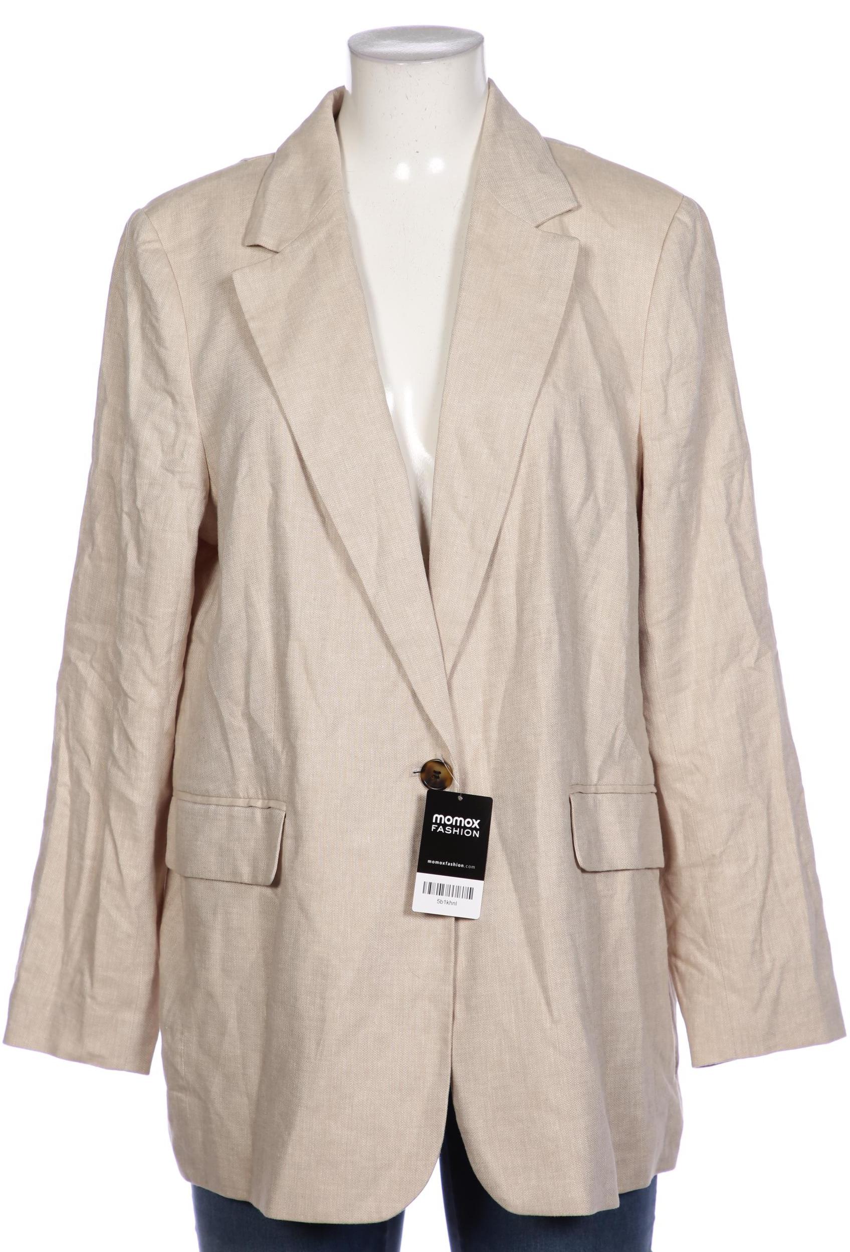 

H&M Damen Blazer, beige, Gr. 42
