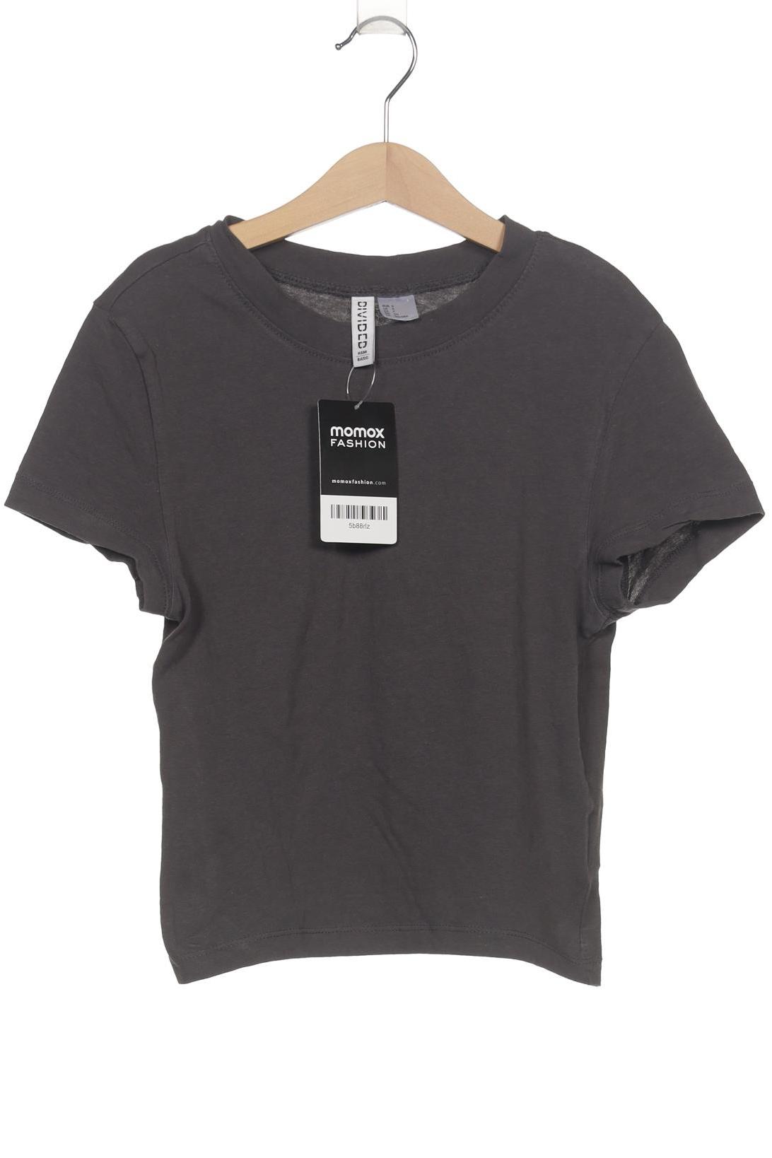 

H&M Damen T-Shirt, grau, Gr. 36