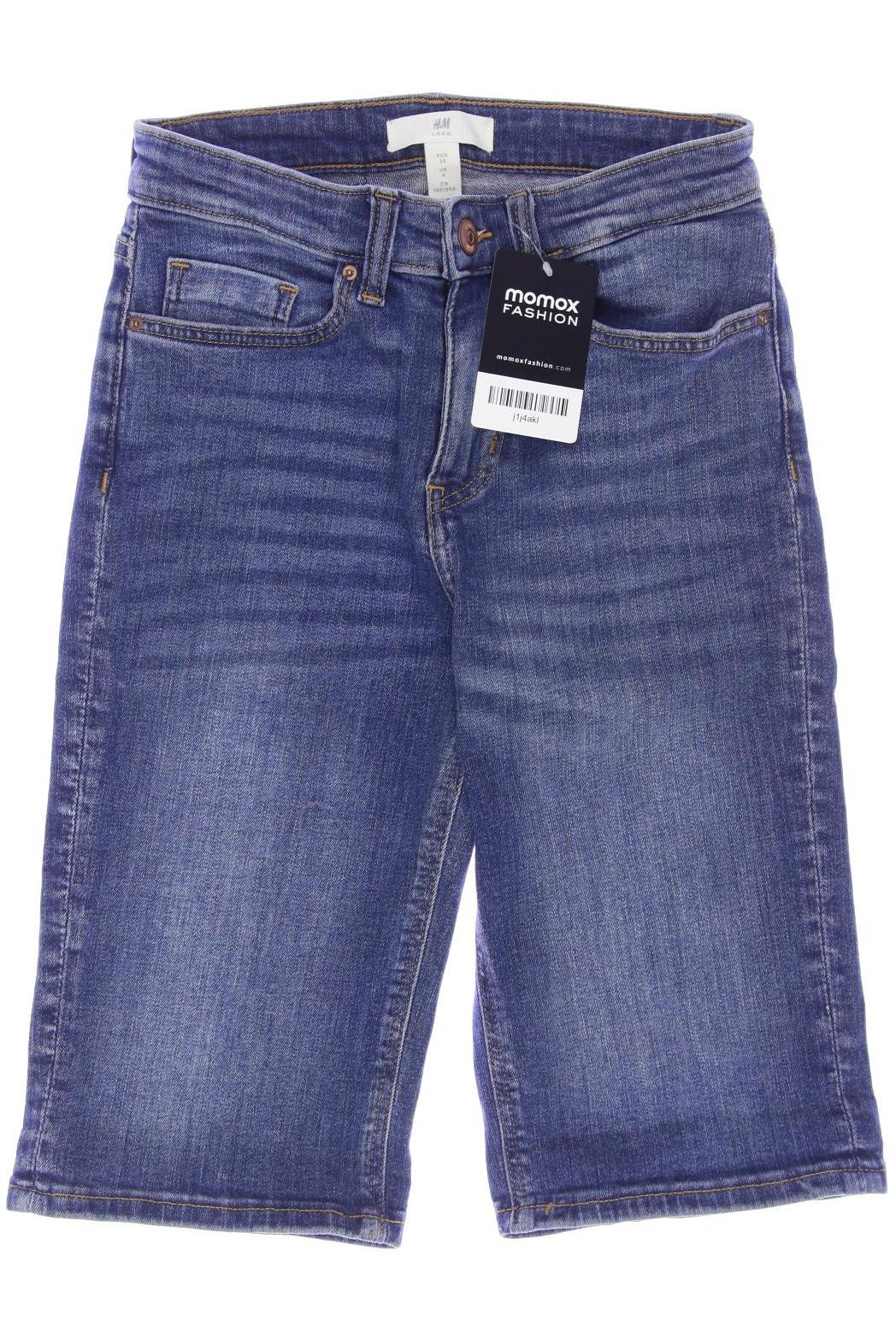 

H&M Damen Shorts, blau, Gr. 32