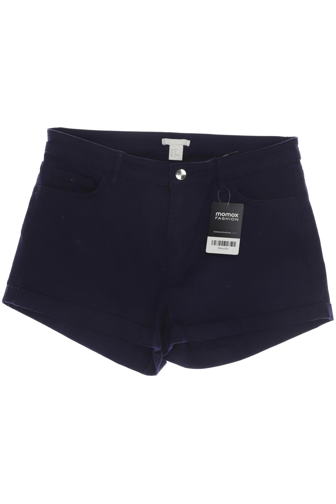 

H&M Damen Shorts, marineblau, Gr. 42