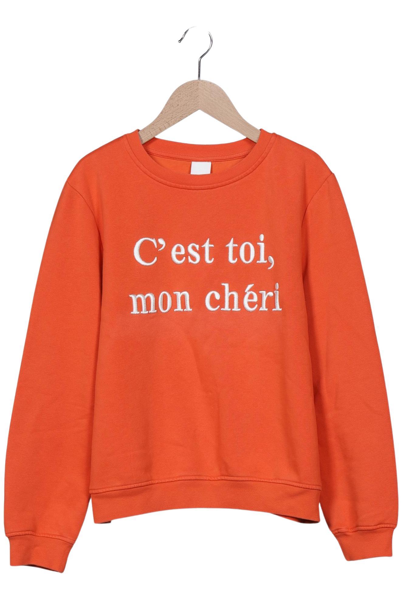 

H&M Damen Sweatshirt, orange, Gr. 36