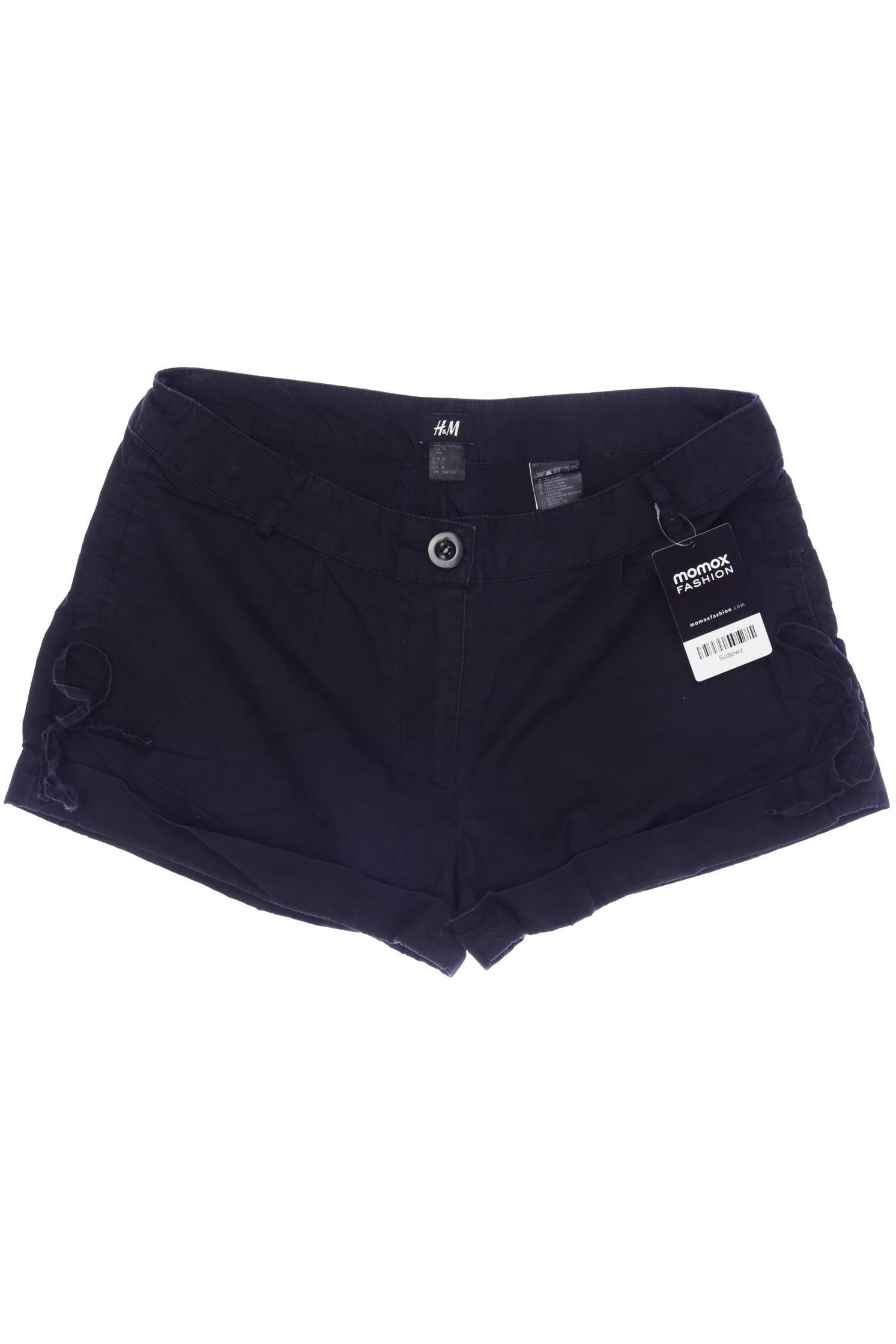 

H&M Damen Shorts, schwarz, Gr. 38