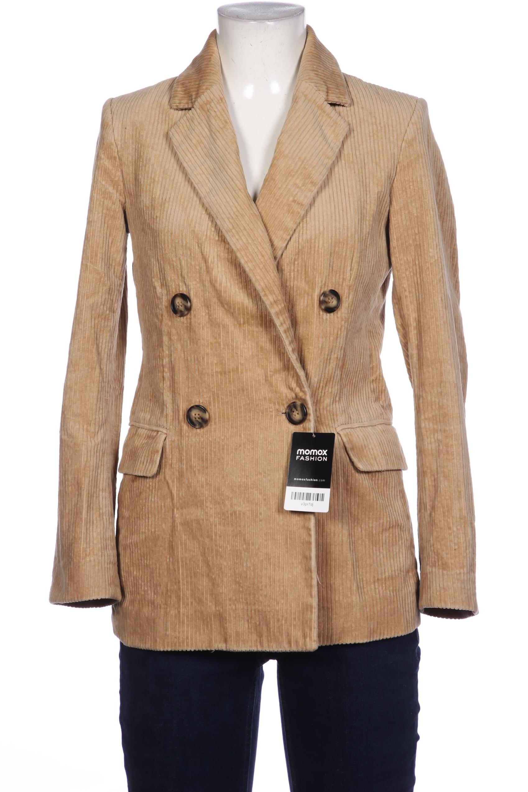 

H&M Damen Blazer, beige, Gr. 32