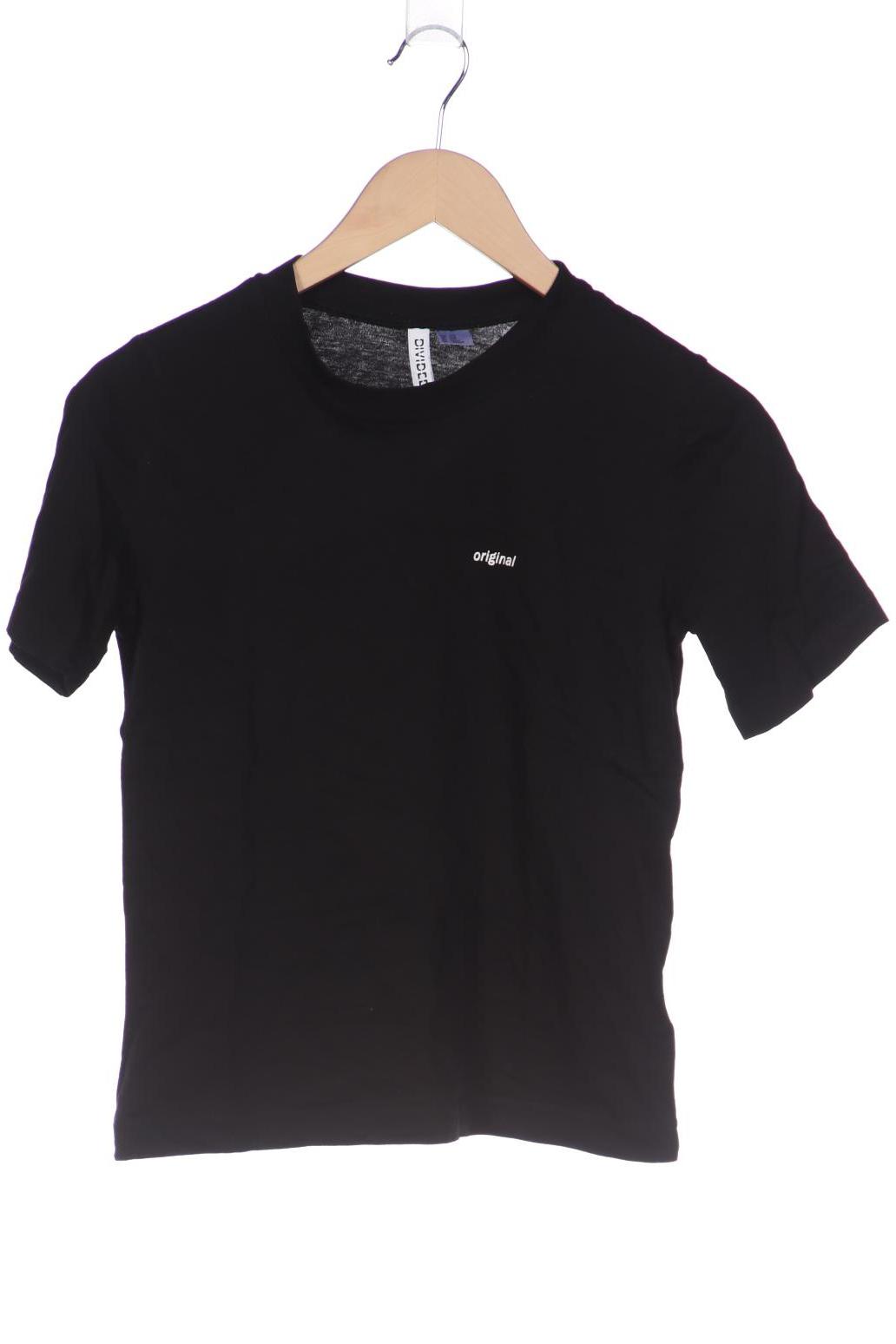 

H&M Damen T-Shirt, schwarz