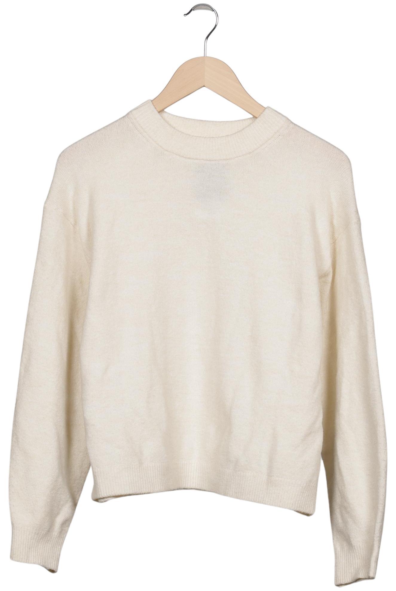 

H&M Damen Pullover, cremeweiß, Gr. 36