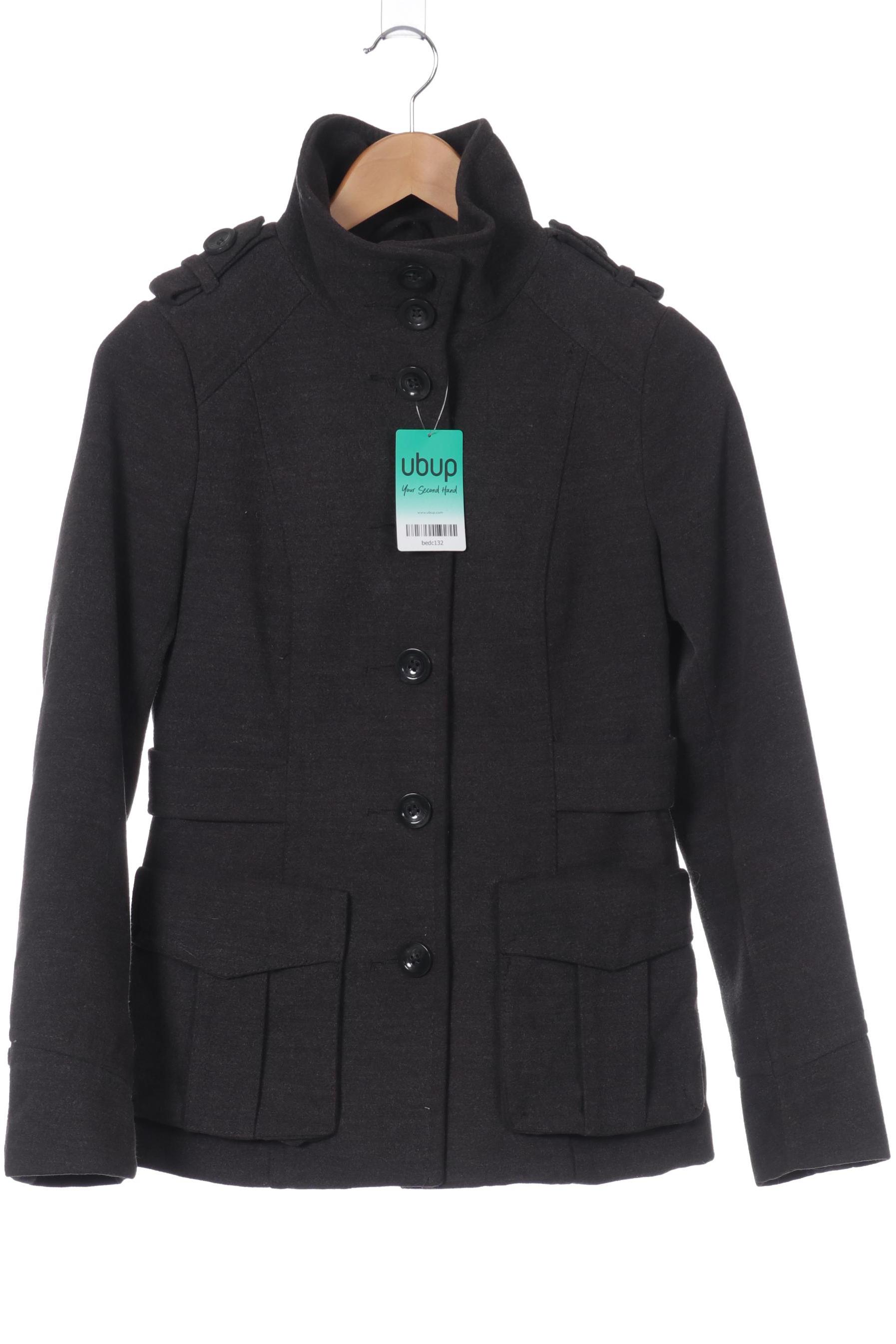 

H&M Damen Mantel, grau, Gr. 36