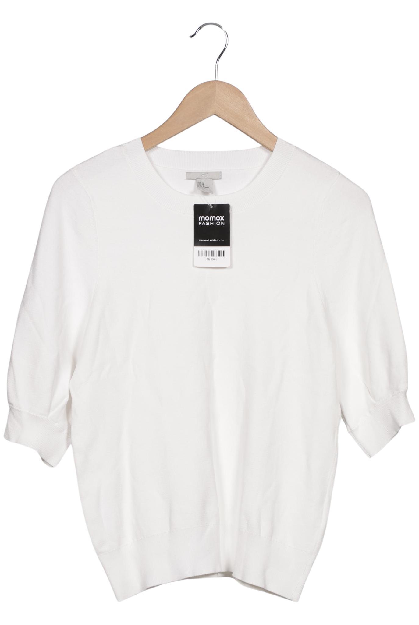 

H&M Damen Pullover, weiß, Gr. 38