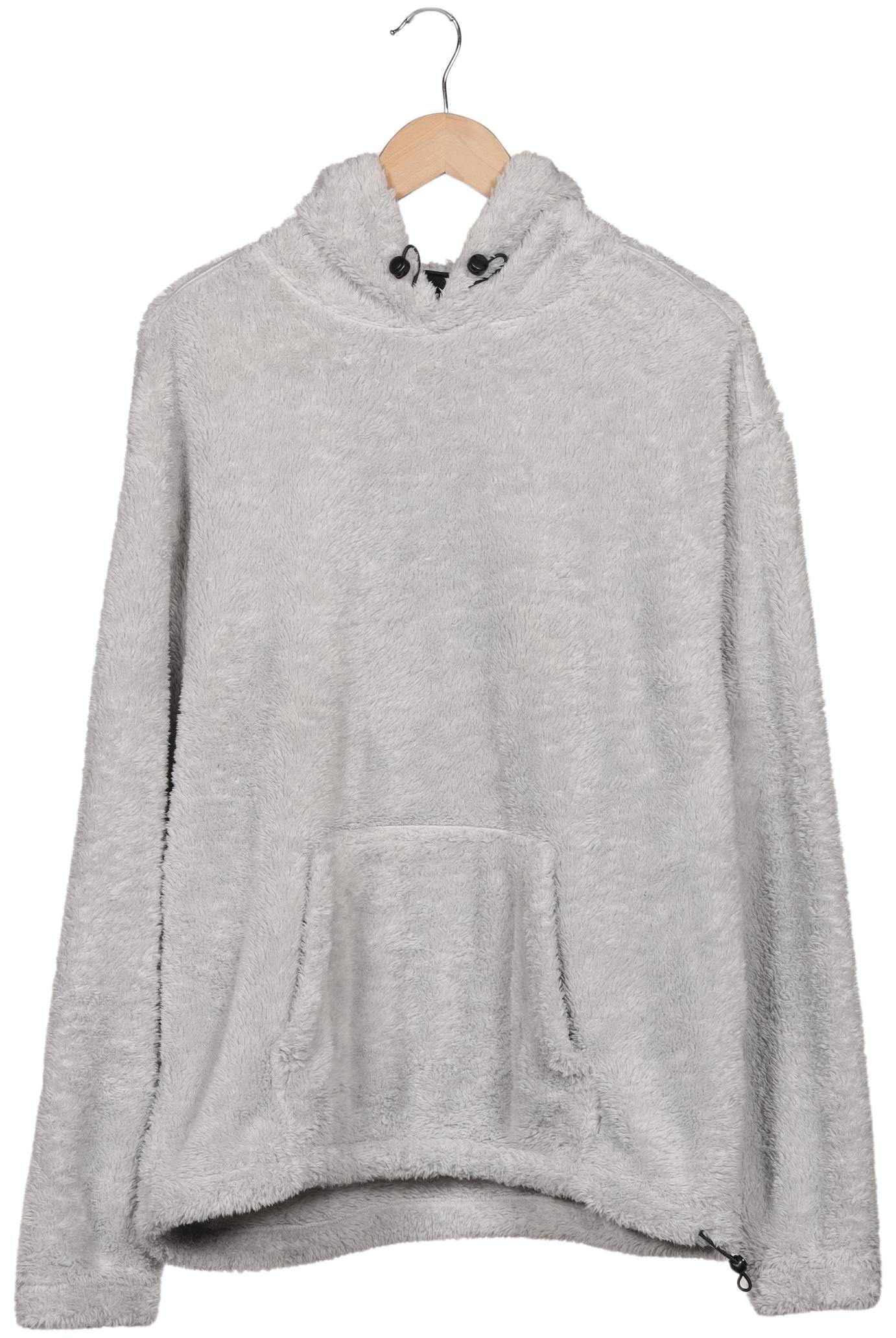 

H&M Damen Kapuzenpullover, grau, Gr. 42