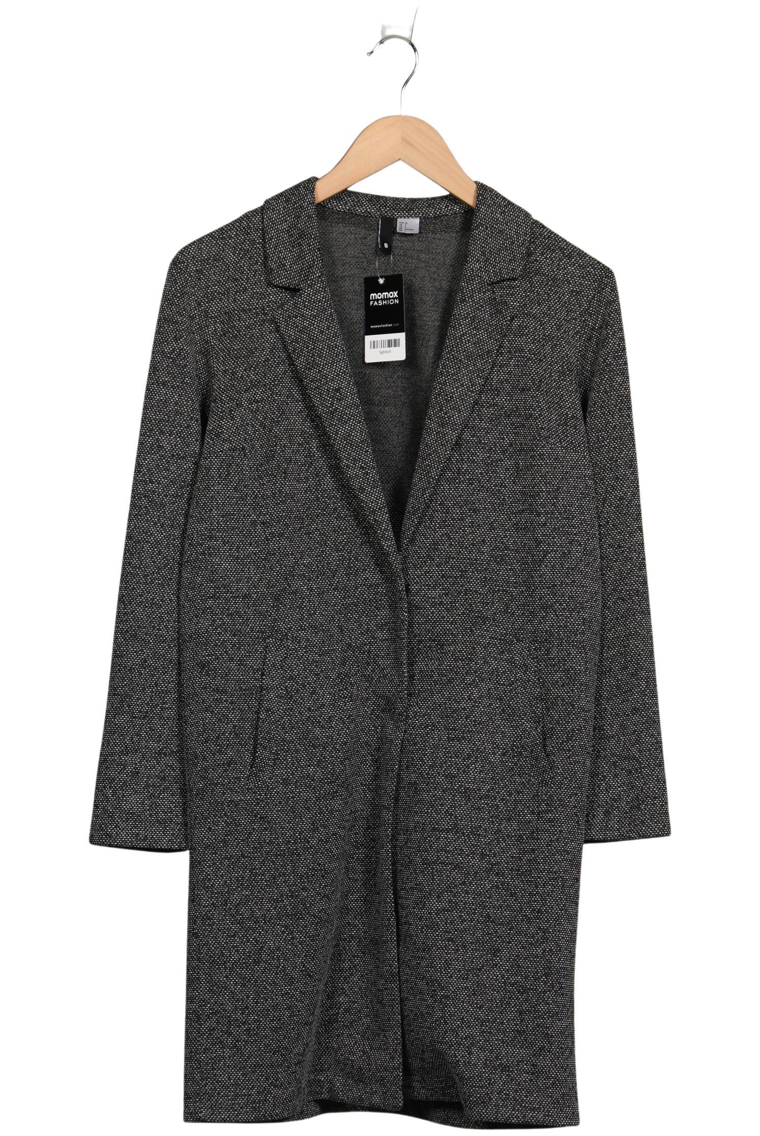 

H&M Damen Mantel, grau, Gr. 34